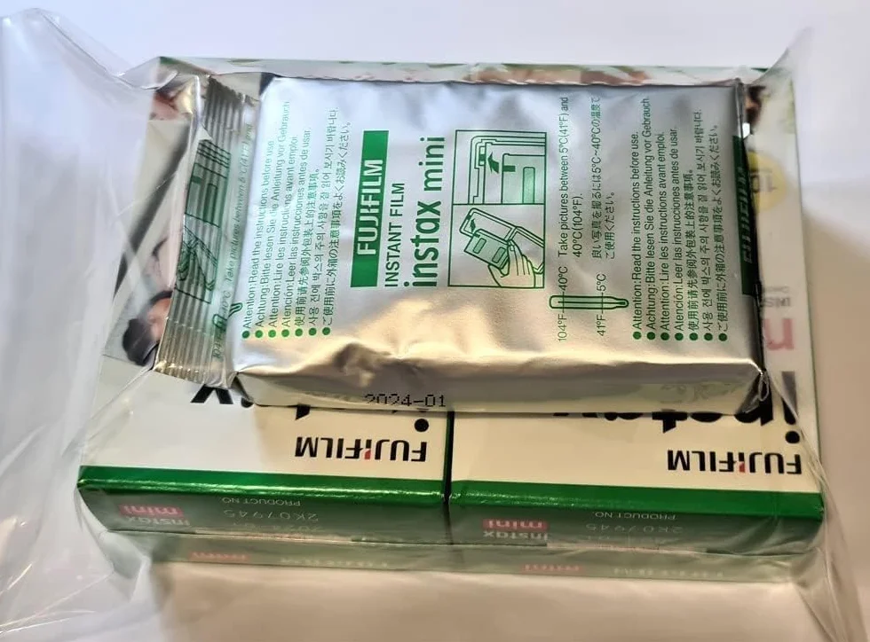 Fujifilm Instax Mini Instant Film, 10 fogli (confezione da 5)