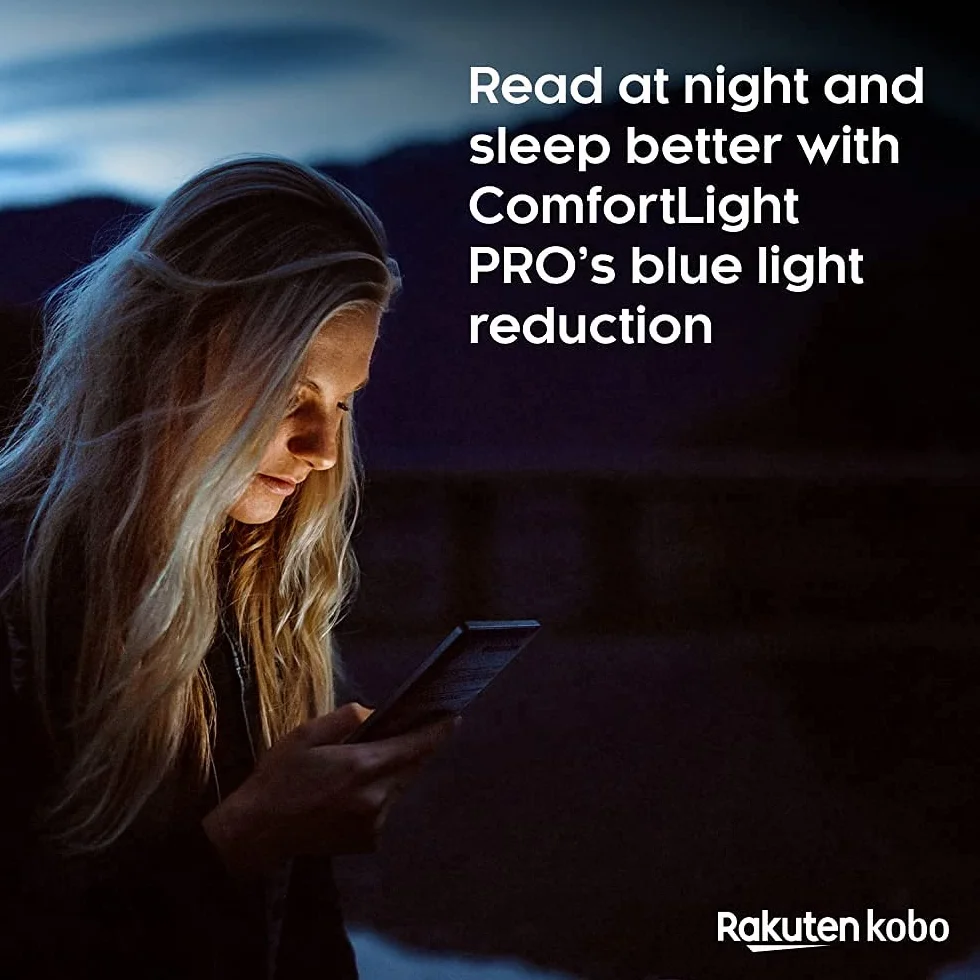 Kobo Clara HD | eReader | 6” Glare Free Touchscreen | Adjustable Brightness & Colour Temperature | eBooks | WIFI | 8GB of Storage | Carta E Ink Technology | Black…