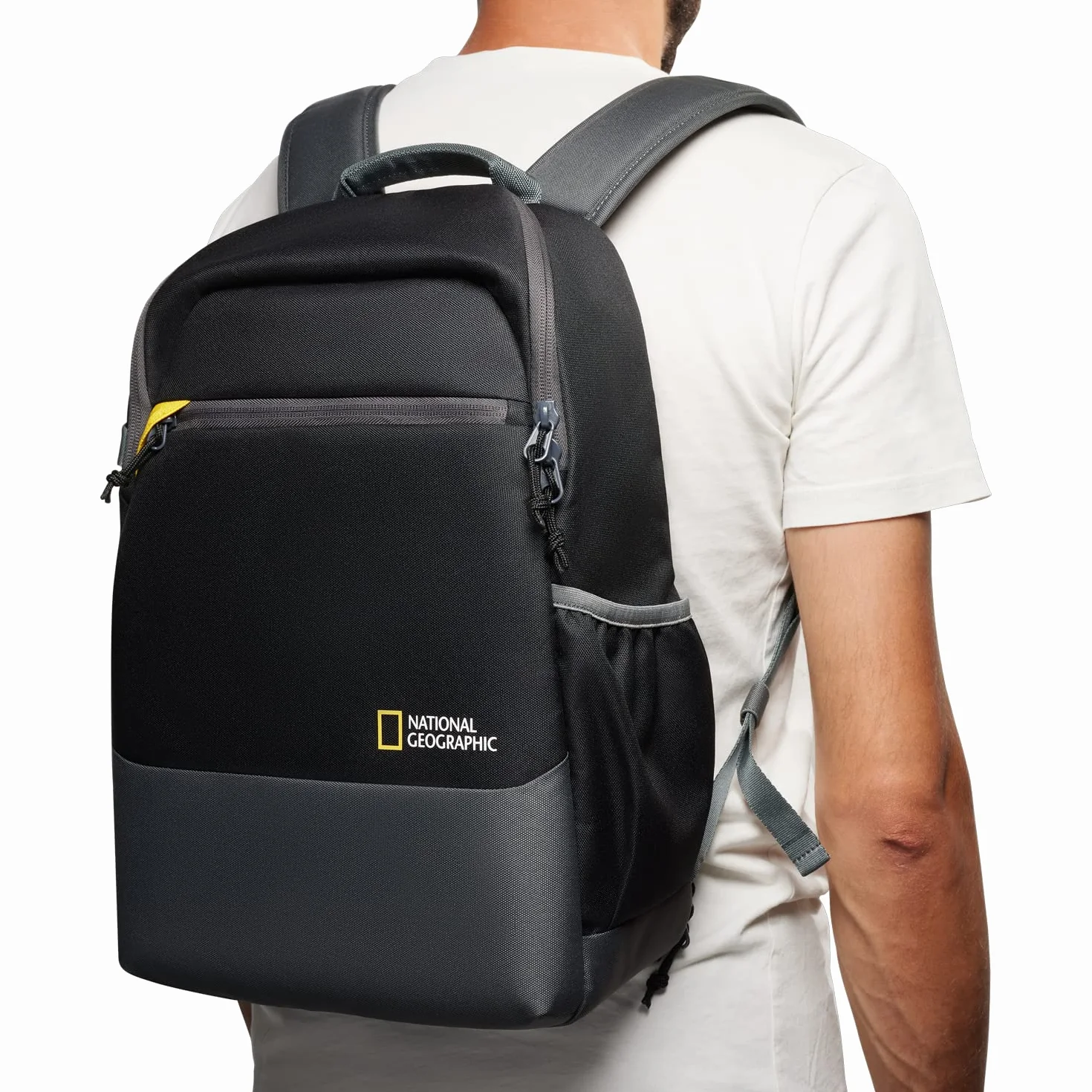 National Geographic Zaino per Fotocamera DSLR o Mirrorless con Obbiettivi, Ultraleggero, NG E1 5168, Nero, Esclusiva Amazon