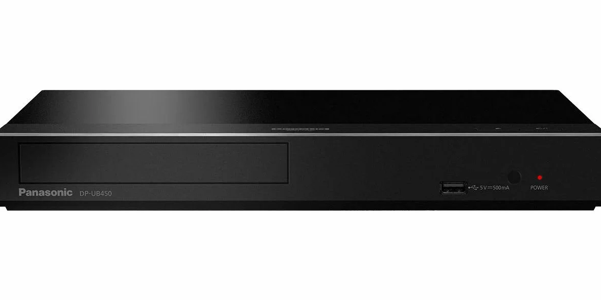Panasonic DP-UB450EG-K Lettore Blu-ray Ultra HD 4K, HDR10+ HLG, Dolby Atmos, DTS:X, Dolby Vision, Upscaling 4K, Doppio HDMI, USB 2.0, LAN, Uscita Coassiale, Quick Start, Nero