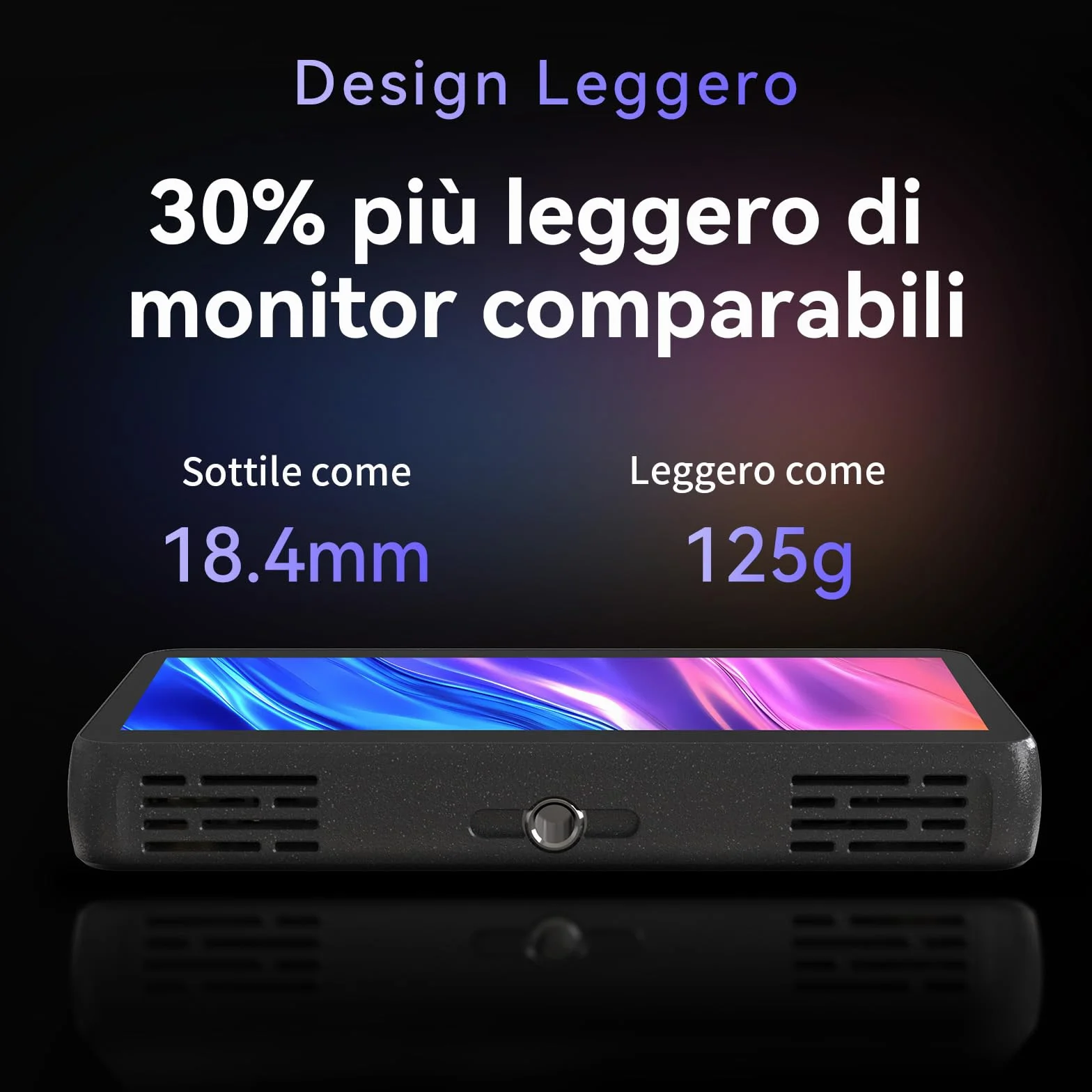 Portkeys PT5 II Monitor da Campo 5" Touchscreen MOVNORM OS 4K HDMI IN/Out con 3D LUT Luma/RGB Waveform Monitor Video Assist Full HD per Fotocamere Reflex e Mirrorless
