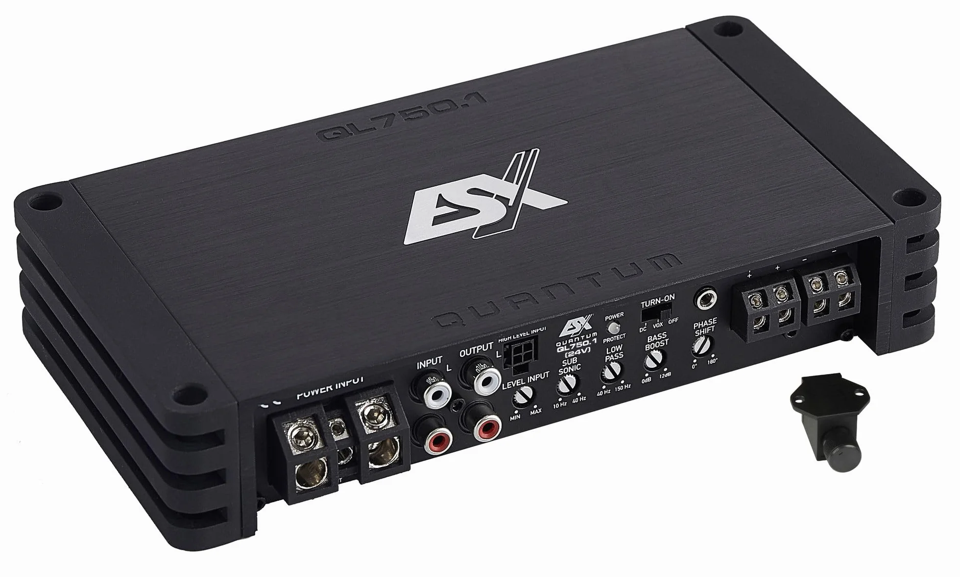 ESX QL750.1-24V - 24V für LKW usw. | Monoblock 1-Kanal Verstärker Endstufe | 24 Volt Class D - Digital