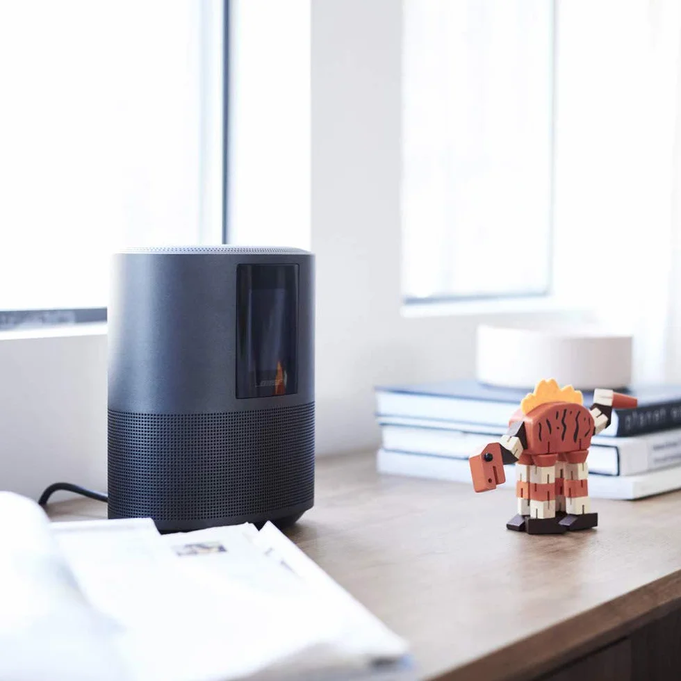 Bose Home Speaker 500 Suono Stereo con Amazon Alexa e Assistente Google sono integrati - Nero