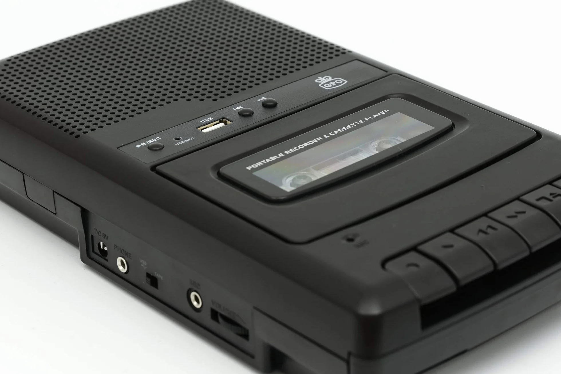 GPO CRS132 USB Cassette Player Recorder