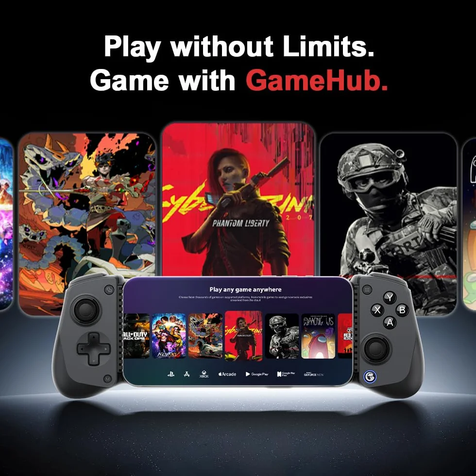 GameSir X5s Controller di Gioco Bluetooth per Smartphone per Switch 2/Android/iOS/PC – Controller con Joystick a Effetto Hall, Doppi Motori HD Rumble e Funzione Turbo – per Call of Duty, PUBG Mobile