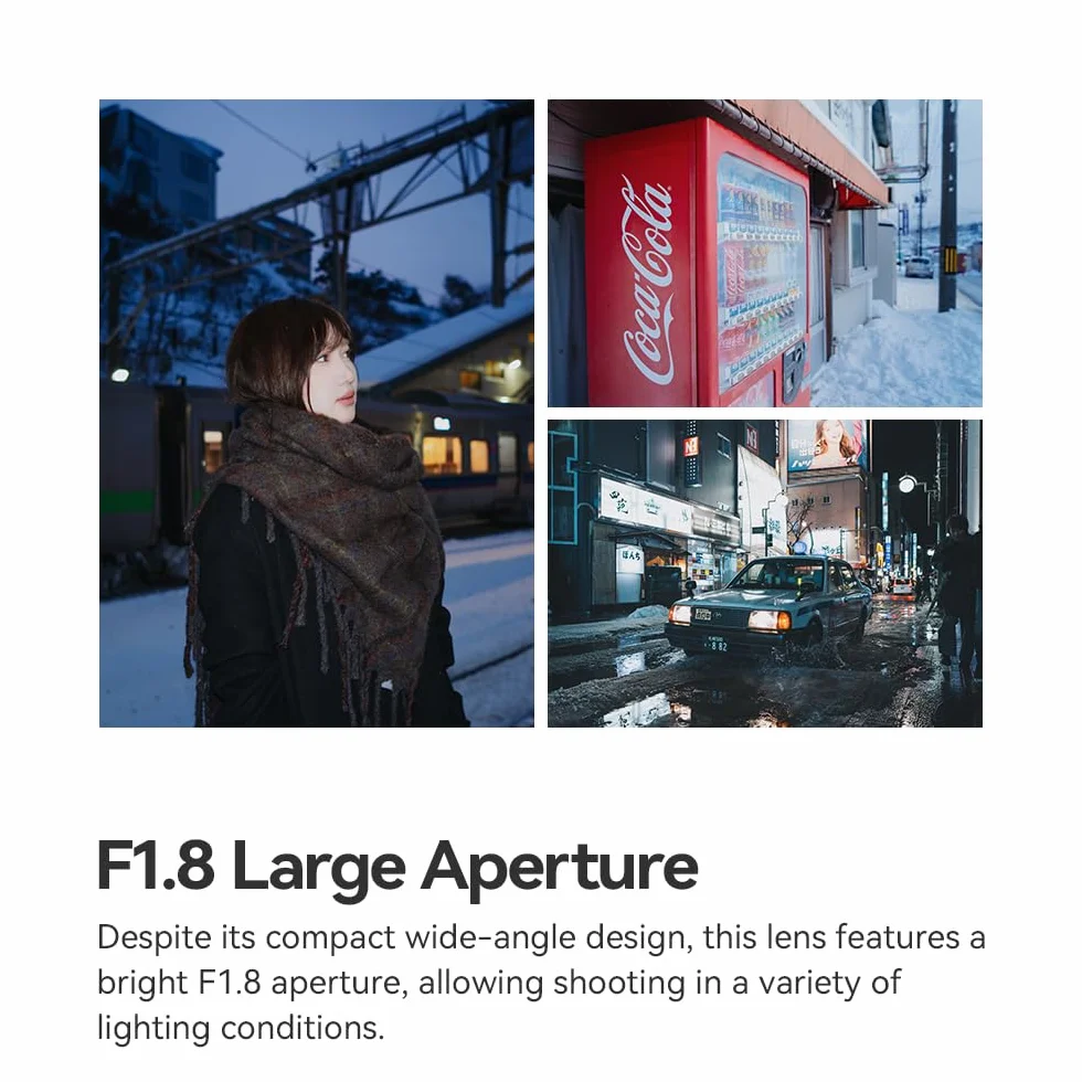 TTARTISAN Obiettivo AF 17 mm F1.8 APS-C grandangolare e grande apertura (per Fuji X)
