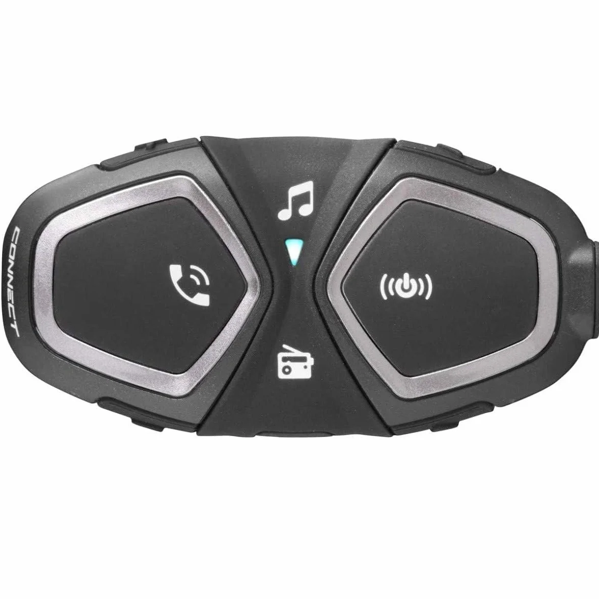 INTERPHONE Connect HD - Interfono per casco da moto, stereo, alta fedeltà, 40 mm, pilota, distanza 300 m, autonomia 12 ore, radio, GPS, TFT, impermeabile IPX67
