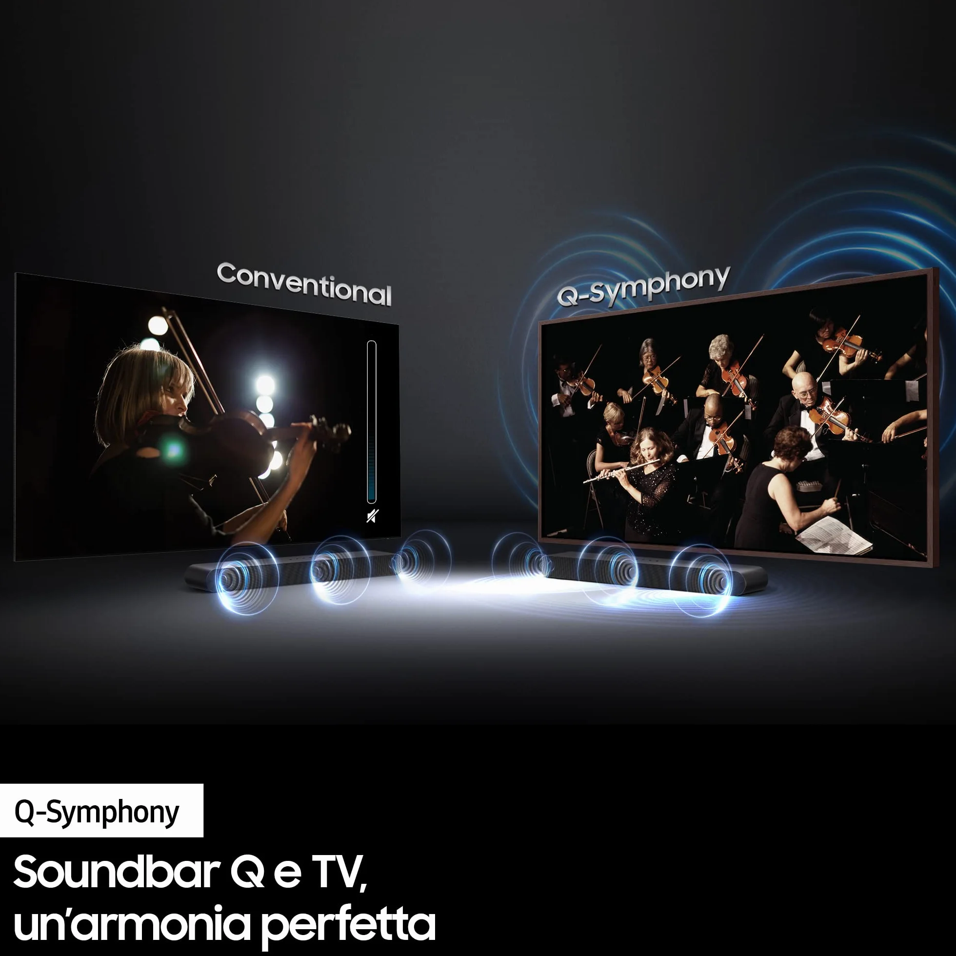 Samsung Soundbar HW-S50B/ZF, 5 Canali 140W 2022, Audio 3D Wireless Ottimizzato, Suono Bilanciato e Uniforme, Music Mode, Nero