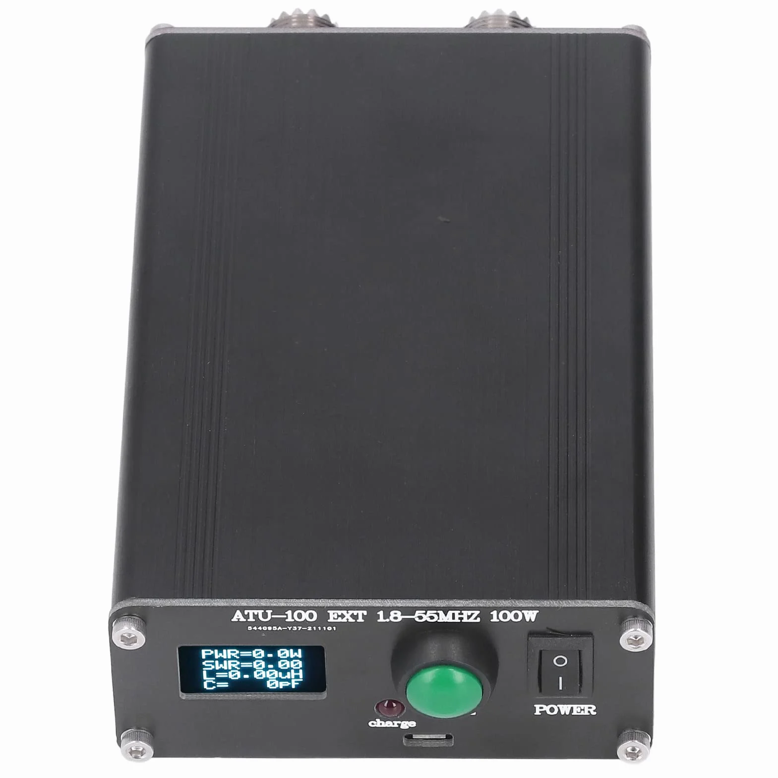 Sintonizzatore Antenna Automatico 1.8-55 MHz Display OLED 0.96 Pollici Connettore UHF Tipo C