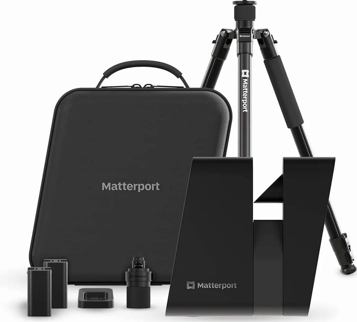 Matterport Pro3 Performance Kit 3D Lidar Fotocamera Digitale per Creare Esperienze Professionali 3D Virtual Tour con 360 Visualizzazioni e Fotografia 4K Spazi Interni ed Esterni con Precisione