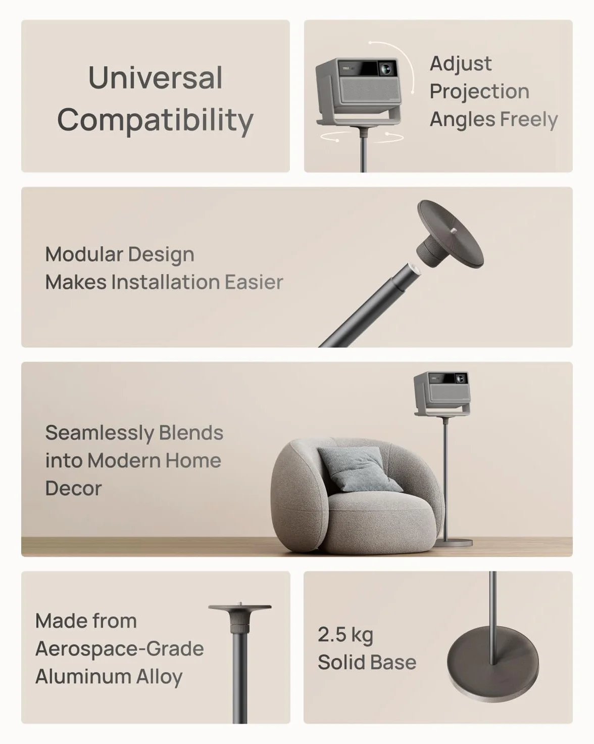 XGIMI Floor Stand (Elephant Grey)