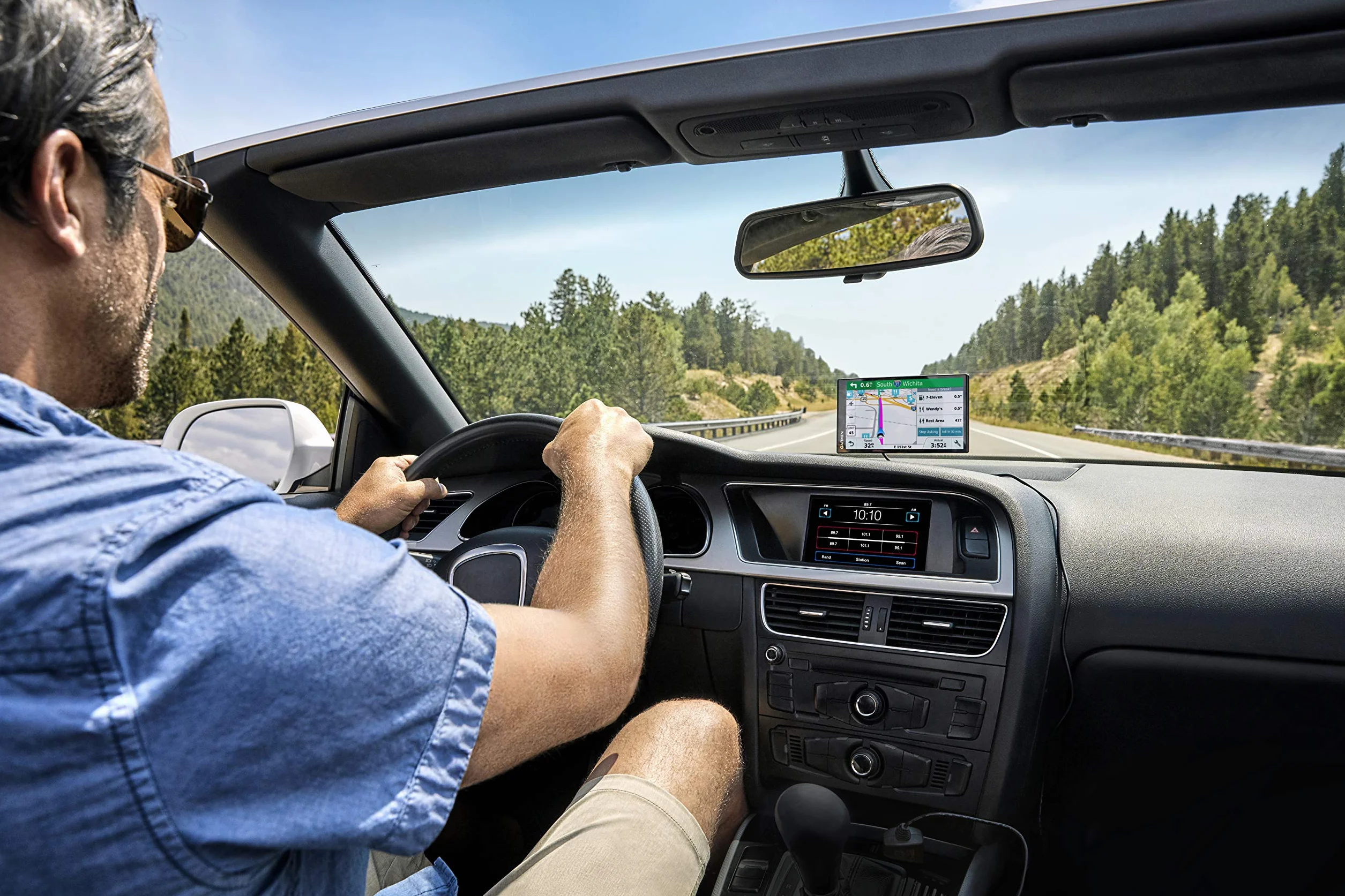 Garmin DriveSmart 55 EU LMT-S Navigatore Auto con Mappa Europa 3D, Schermo Touch 5.5", Vivavoce, Infotraffico e Servizi Live via Smartphone