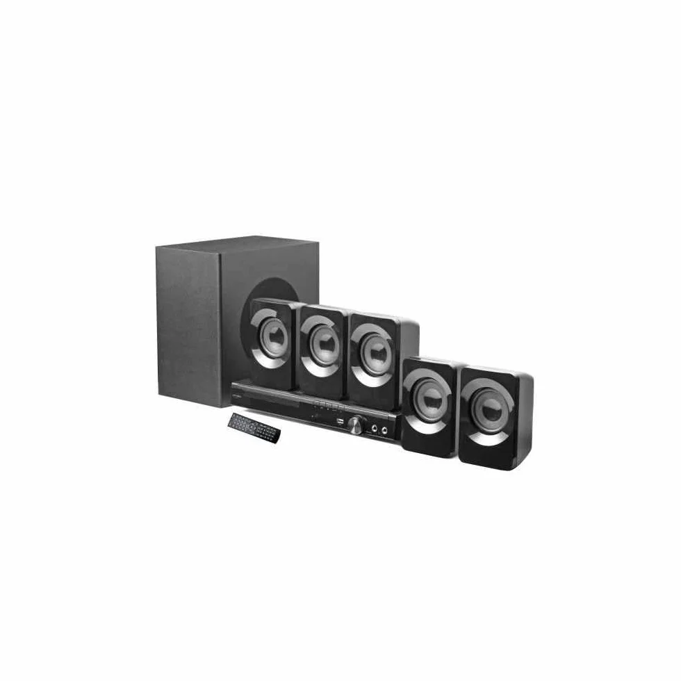 Home Cinema 5.1 con base BASSE - INOVALLEY - Bluetooth - Funzione DVD Player