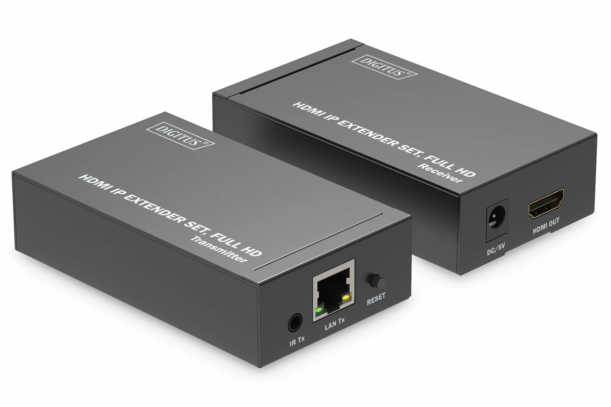 DIGITUS DS-55517 Estensore HDMI Splitter Full HD 1080p 60 Hz 120 m LAN Ethernet