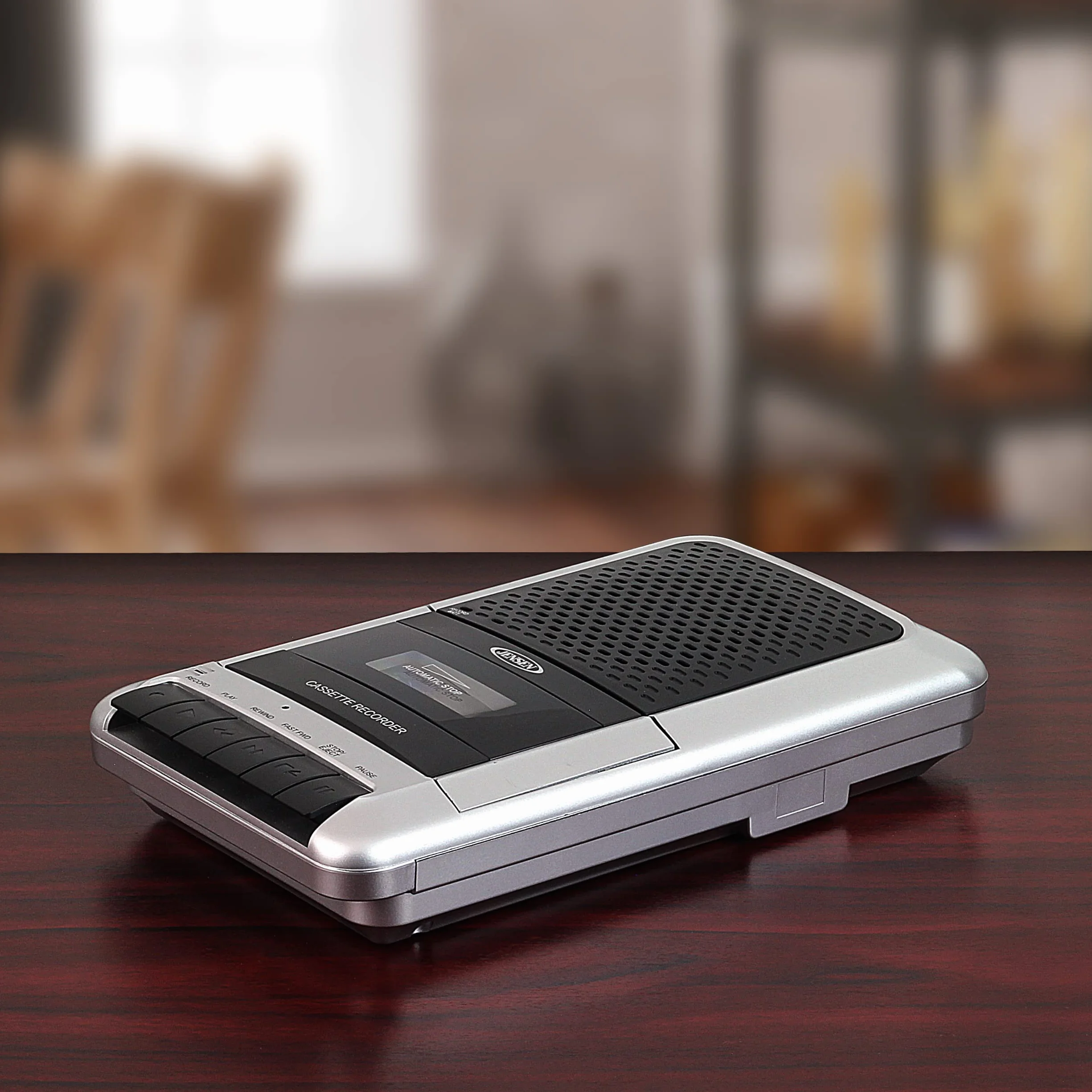 Lettore e registratore portatile leggero con microfono incorporato
