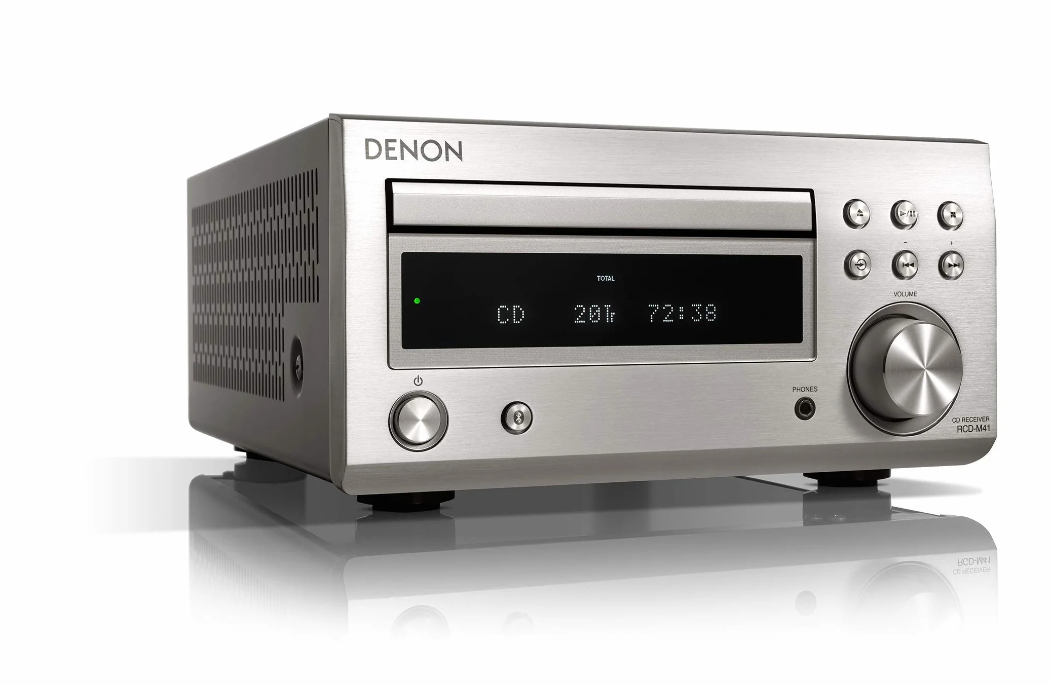 Denon RCD-M41 DAB SIL Lettore Sintonizzatore DAB, Grigio