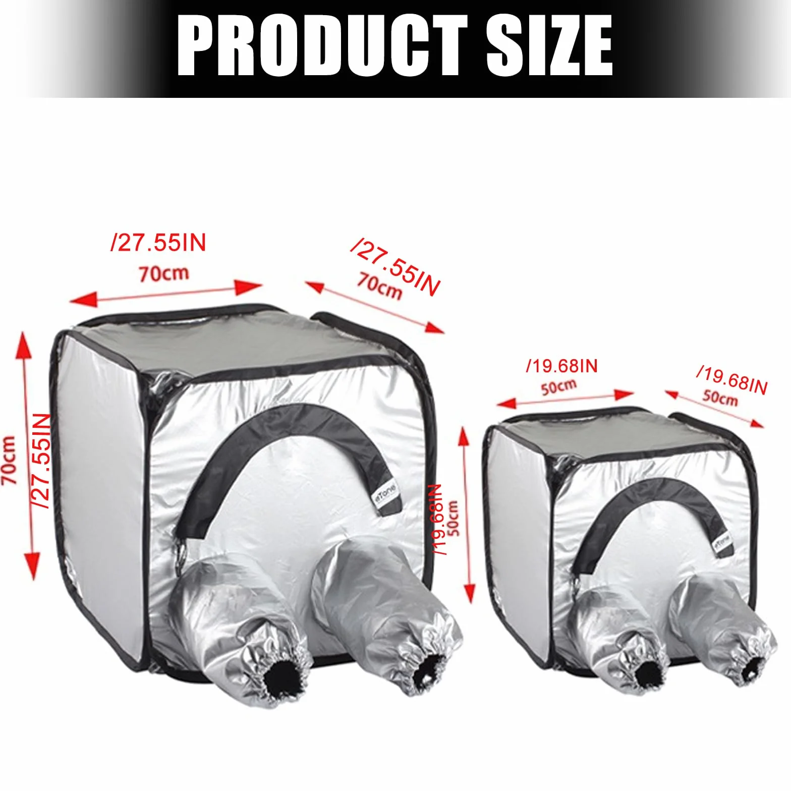 Borsa da tenda portatile professionale a prova di luce per l'elaborazione di film e la fotografia della camera oscura Accessori Lightproof Darkroom Bag per la fotografia