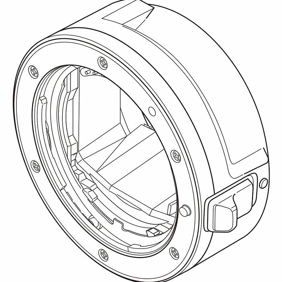Sony Adattatore A-Mount a pieno formato LA-EA5-35 mm per corpi E-Mount