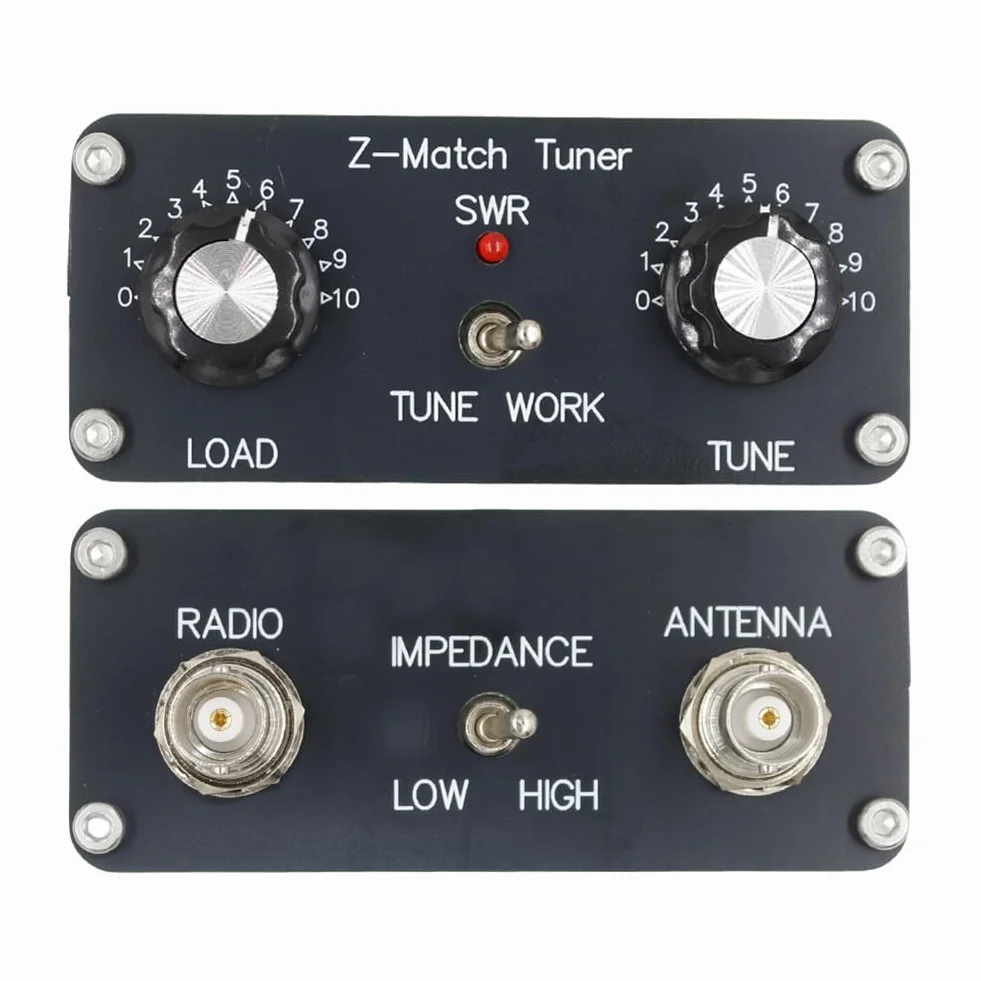 QRP Z-Match Sintonizzatore Antenna Manuale 5W 3-28 MHz Tuner Ham