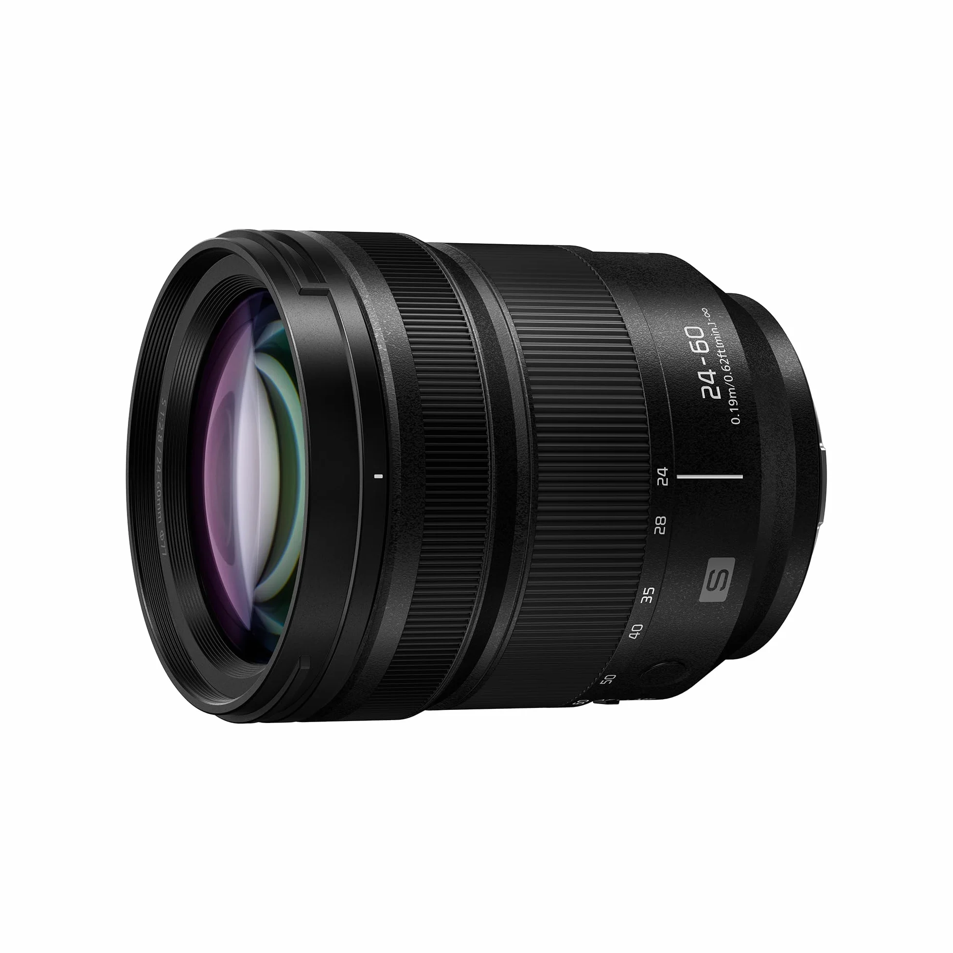 Panasonic LUMIX S Obiettivo 24-60mm, Montatura L, Obiettivo a Diaframma Costante F2.8 per Fotocamera Mirrorless Full Frame, Nero