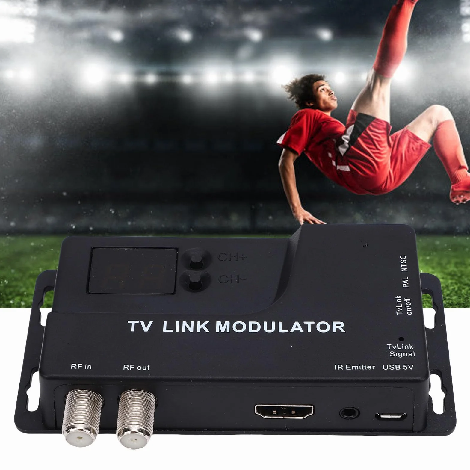 Modulatore HDMI RF Convertitore AV Coassiale VHF UHF PAL NTSC
