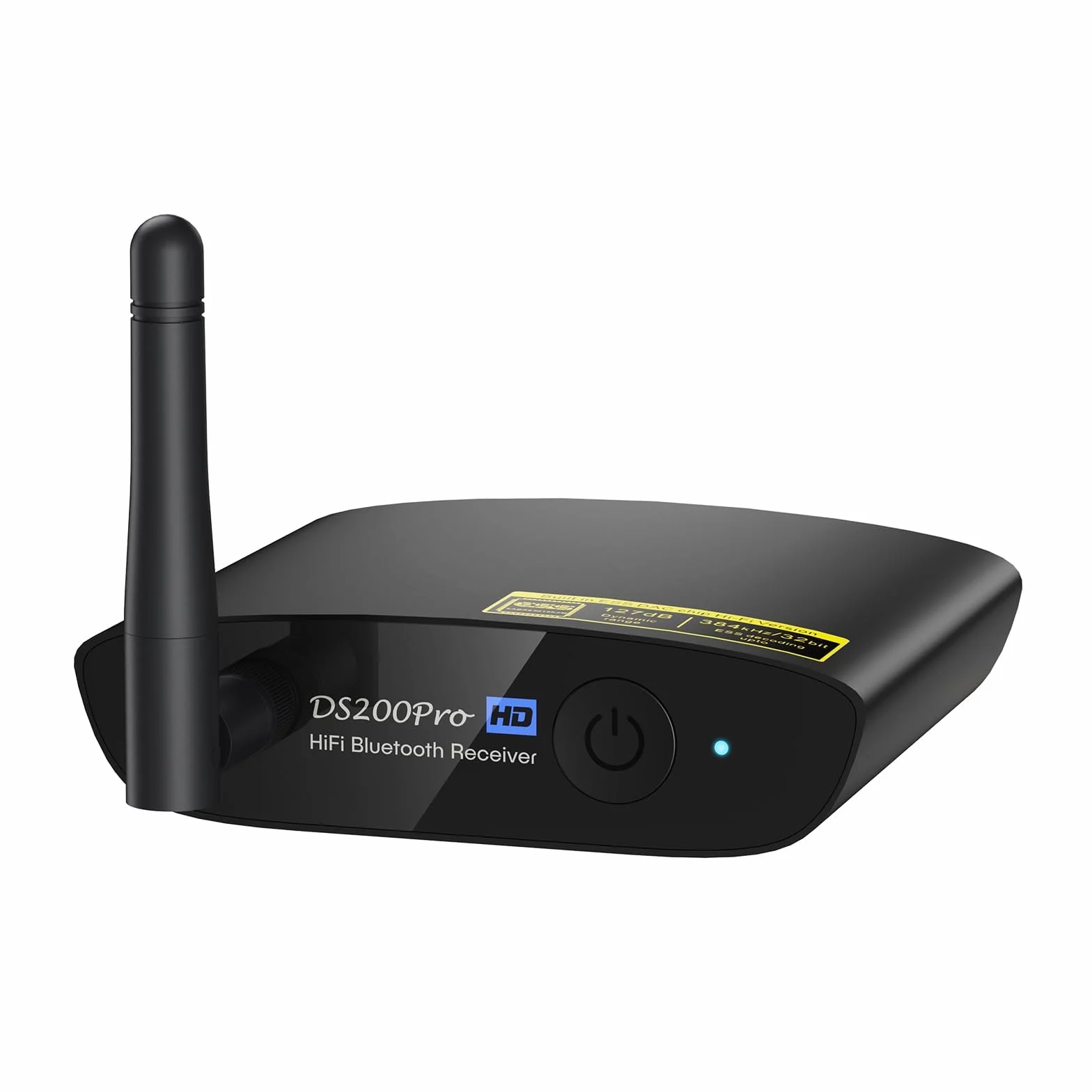 1Mii Ricevitore Bluetooth 5.3 HiFi per Stereo, Adattatore Audio Bluetooth Hi-Res LDAC, aptX HD con ESS DAC Audiophile Uscita Ottica/RCA per Ricevitore AV o Amplificatore- DS200Pro