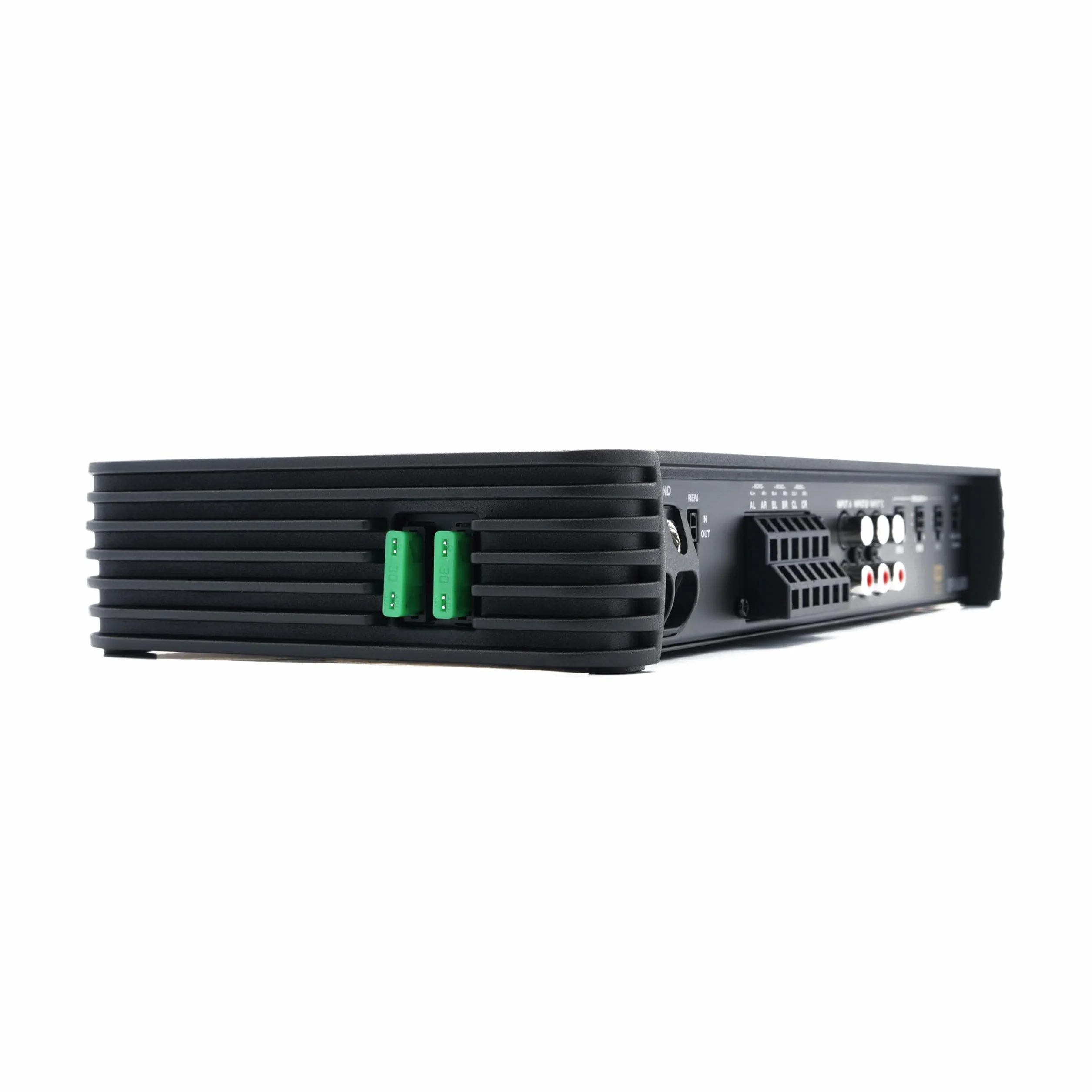 Audison SR 6.600 - Amplificatore a 6 canali in Classe D per auto, configurazione 4x140W + 2x185W su 2 ohm, ideale per sistemi attivi multivia ad alta efficienza
