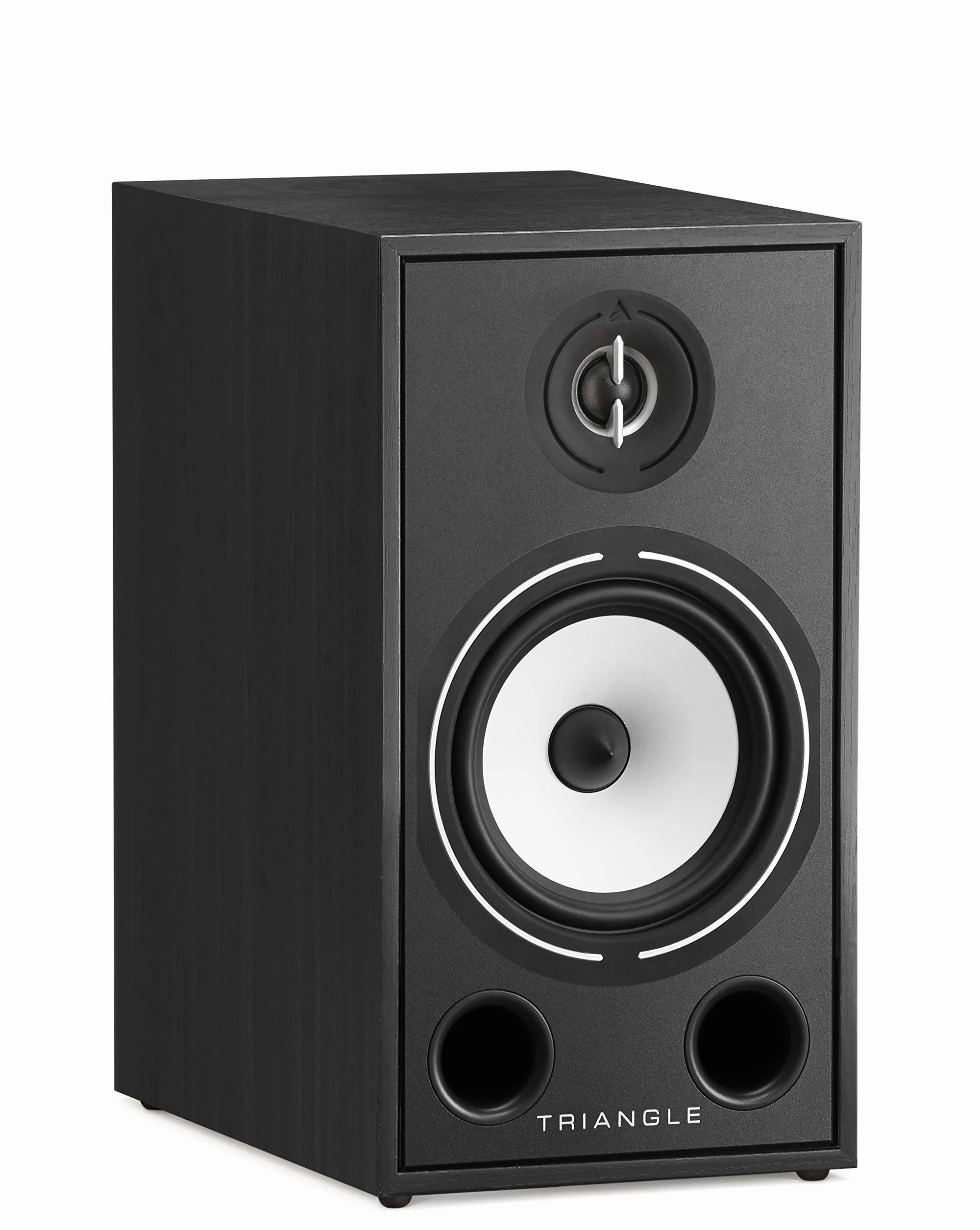 Triangle - Diffusore da scaffale Hi-Fi BOREA BR03 - Potenza Ammissibile 100W - Sensibilità 90 dB/W/m – Versatile per Musica e Home Cinema - 206 x 380 x 314 mm - Nero (Coppia)