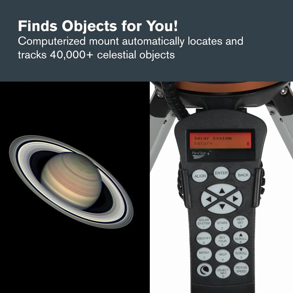 Celestron 31150 LCM 114 Telescopio riflettore newtoniano computerizzato, Argento