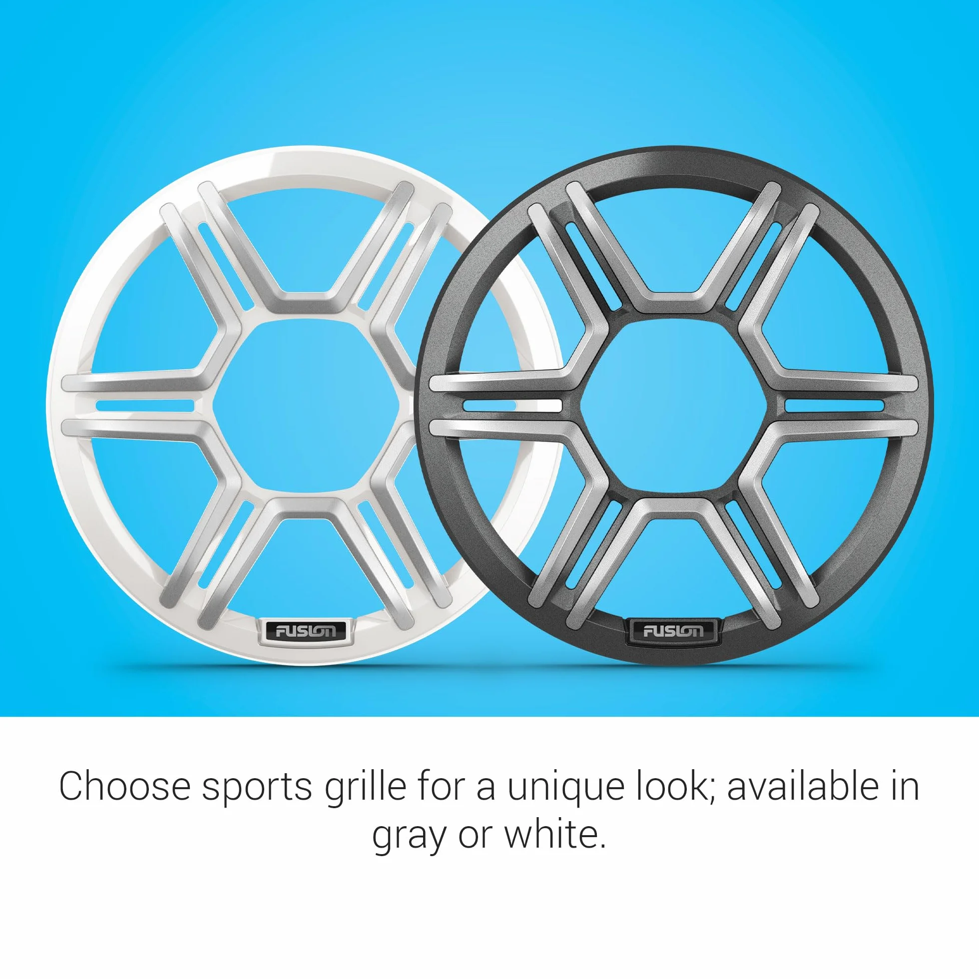 Garmin Fusion Apollo 7.7" LED Marine Altoparlanti con Sport Griglie Grigio | AP-FL77SPG