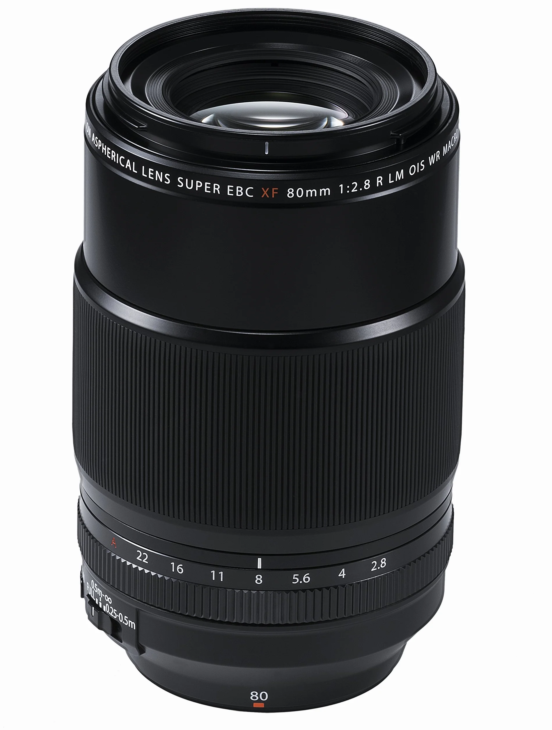 Fujifilm Fujinon XF 80 mm F2.8 R LM OIS WR Macro, Obiettivo 80 mm, F/2.8, Attacco X Mount, Nero
