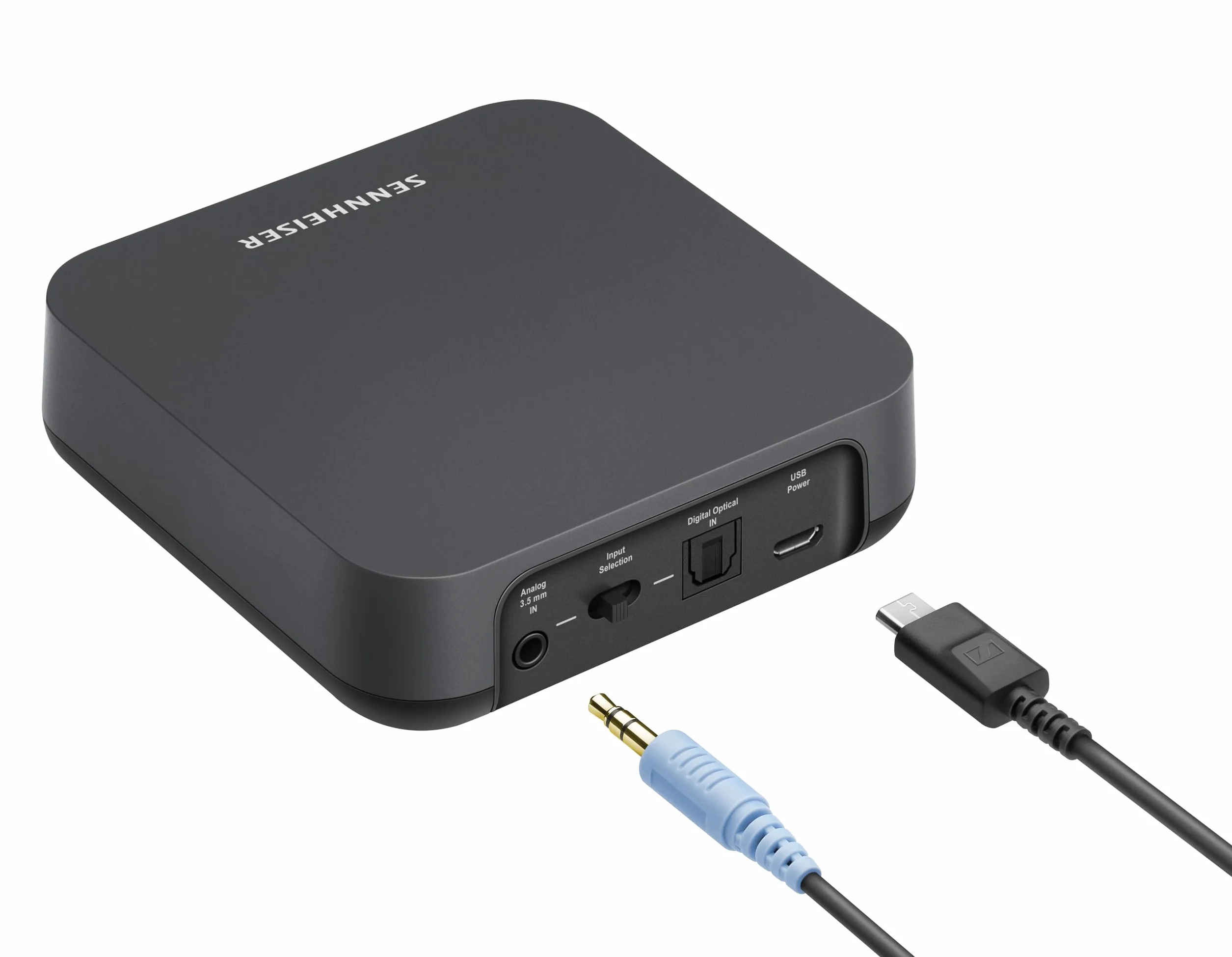 Sennheiser 508258 Trasmettitore audio Bluetooth BT T100 per Hi-Fi o Home Entertainment Nero