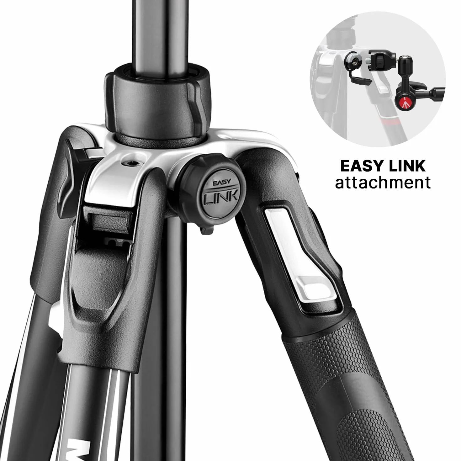 Manfrotto Befree Live Twist, Treppiede Video da Viaggio in Alluminio con Chiusure Twist, Treppiede per Fotocamera Mirrorless, Reflex, Videocamera, Accessori Fotografici e Video