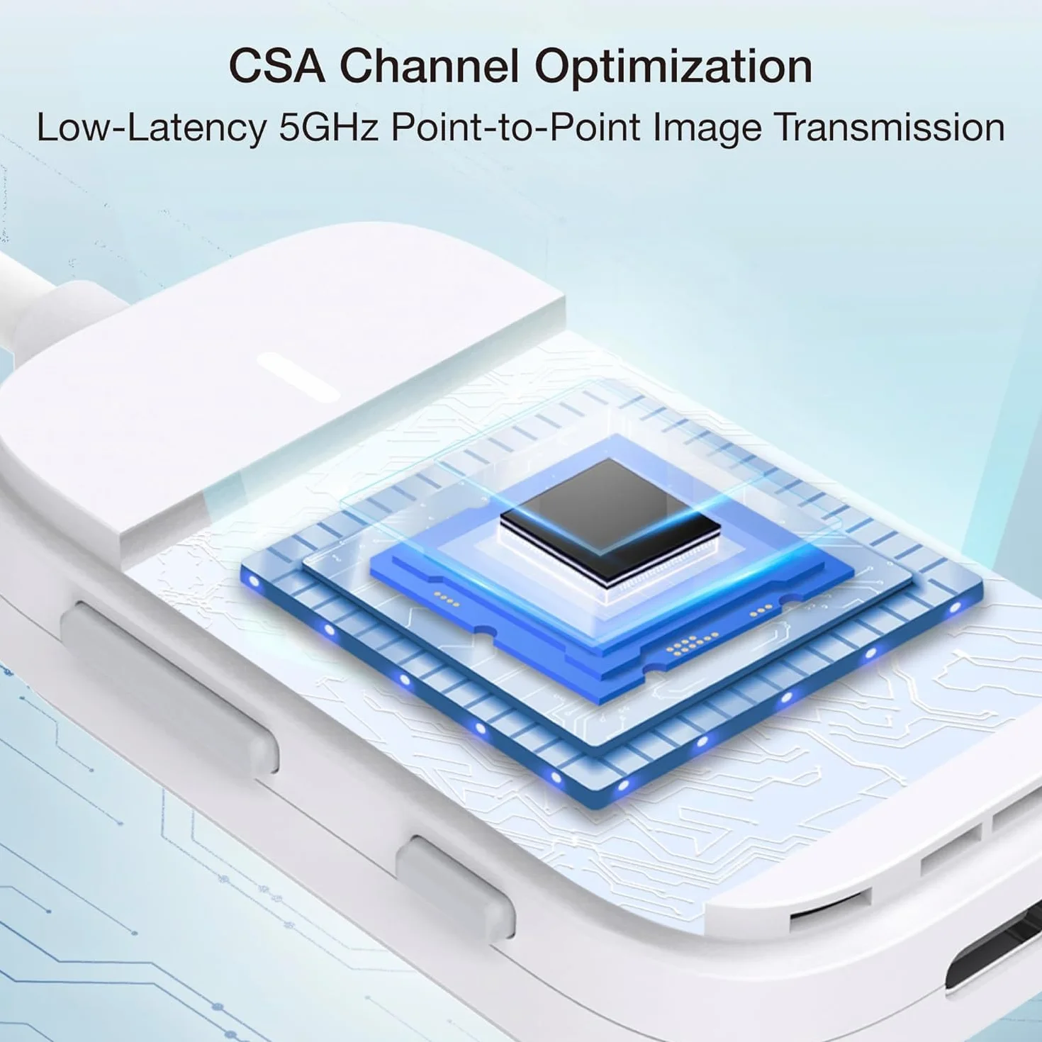 EZCAST Pocket 4K Wireless HDMI Trasmettitore e ricevitore per mirroring video/audio di PC, laptop, proiettore