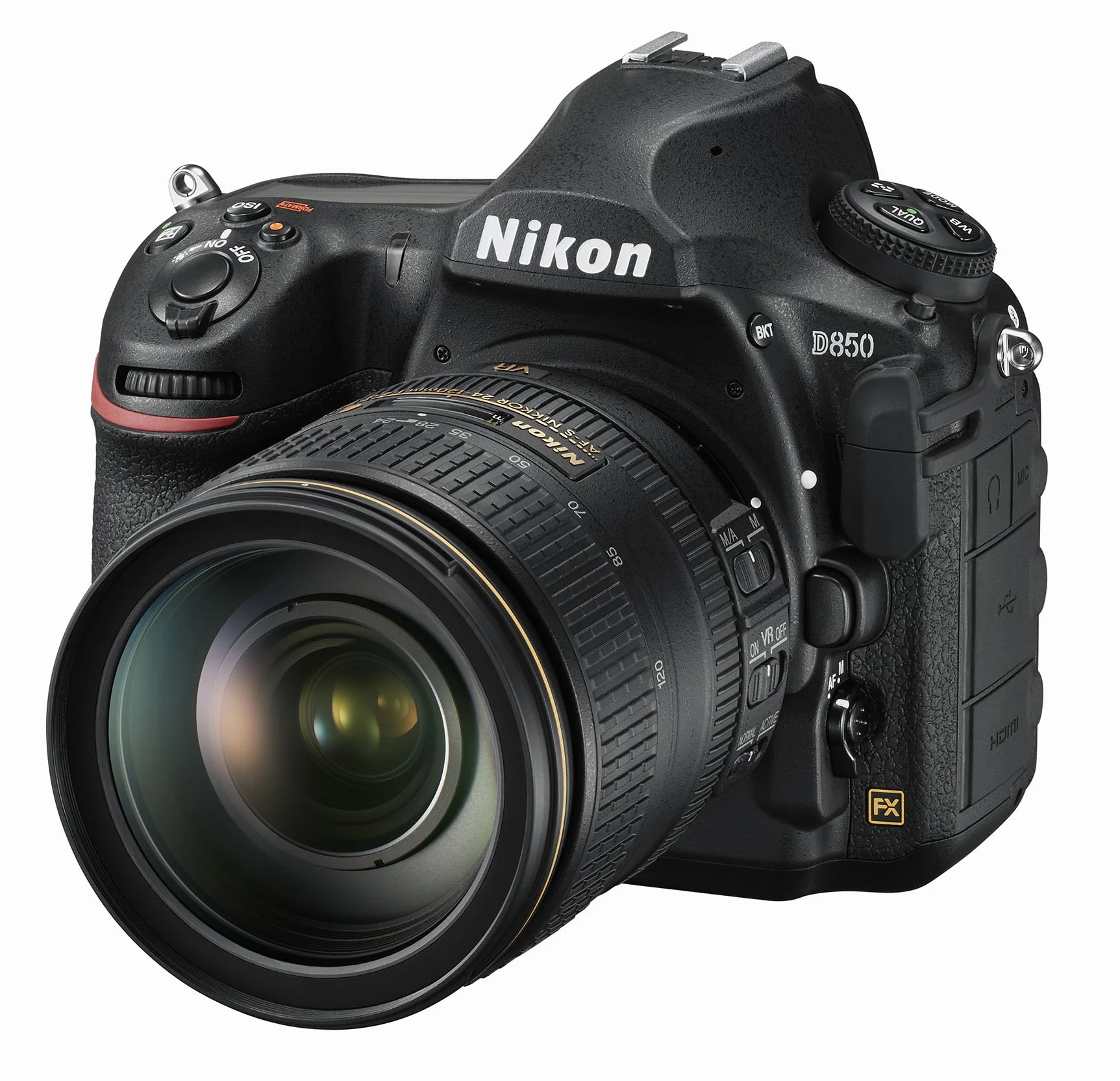 Nikon D850 + AF-S 24-120 mm 1:4G ED VR Kit fotocamere SLR 45,7 MP CMOS 8256 x 5504 Pixel Nero