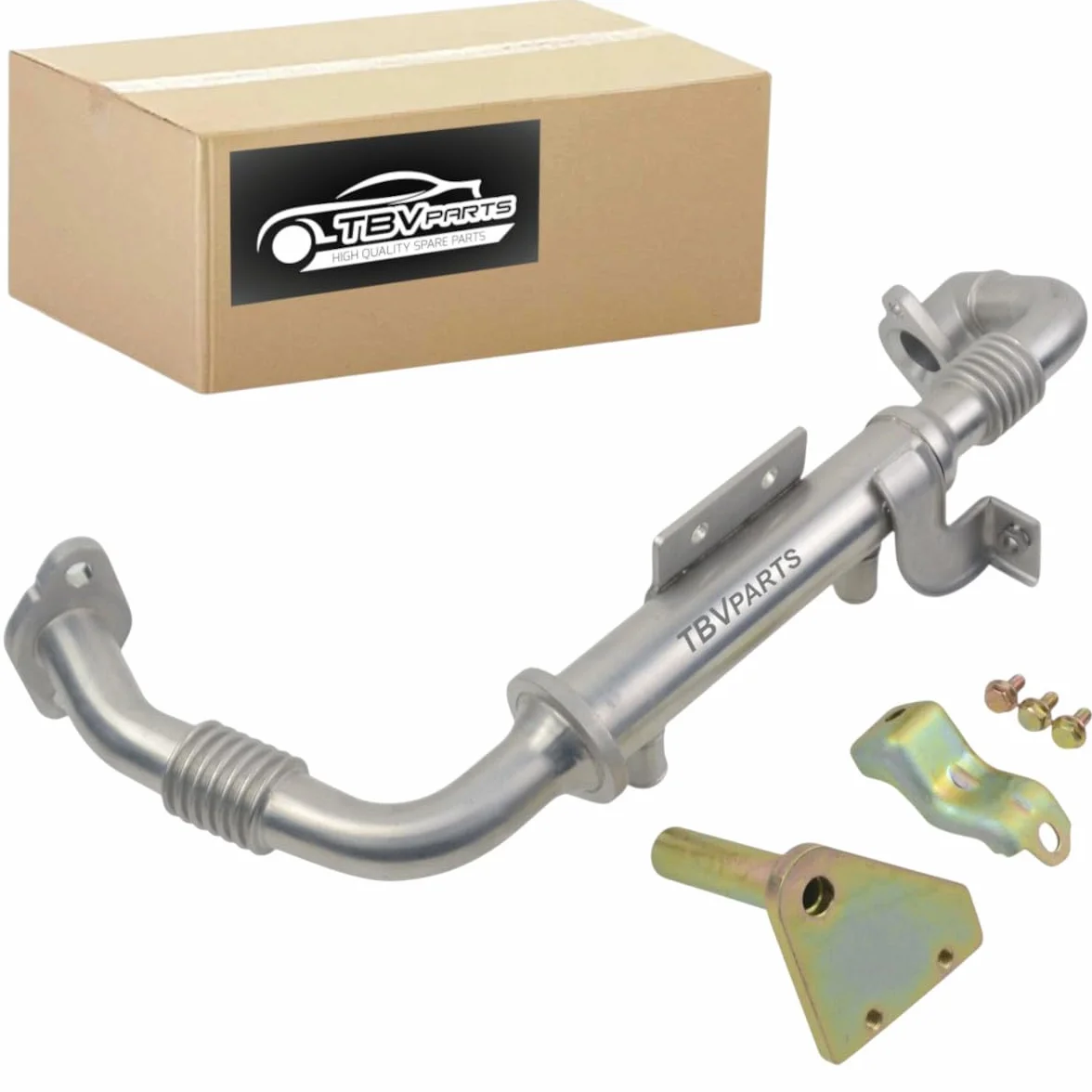 Raffreddatore EGR 2.5 DCI 4735MB41A 7485112898 5001870059 14735MB40A 284164X750 Valvola di raffreddamento EGR Elemento Refrigeratore per Cabstar (F24M, F24W) 2006-2013