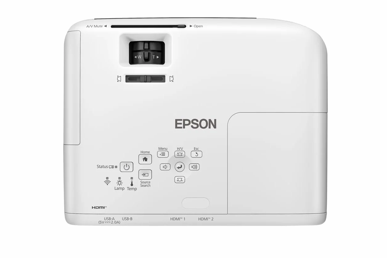 Epson EB-W55 Videoproiettore WXGA 3LCD 4.000 lumen Wi-Fi HDMI Bianco