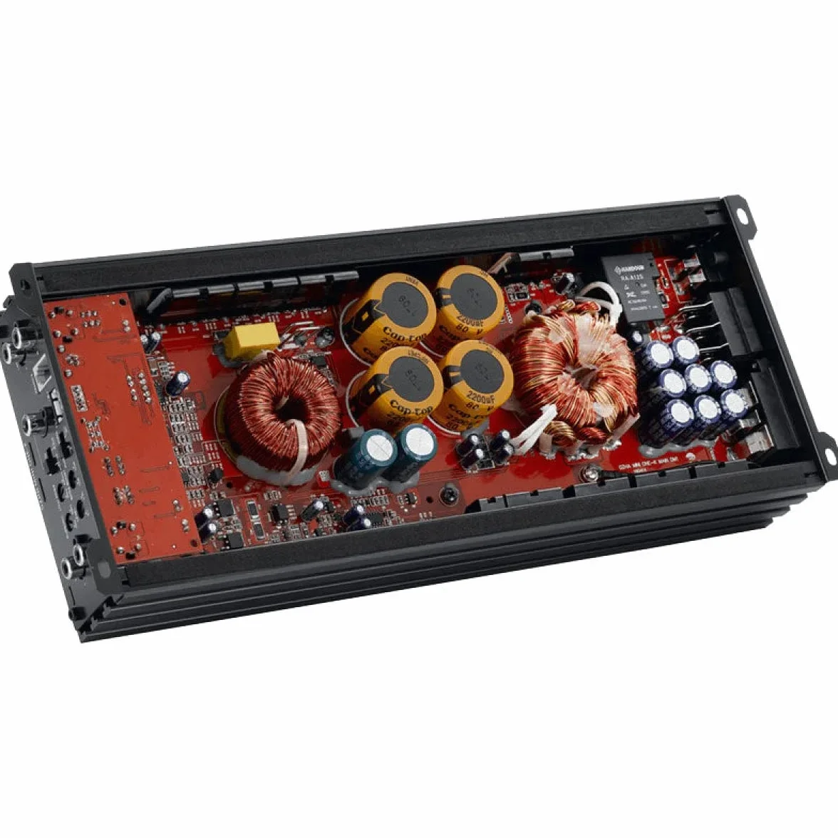 Ground Zero GZHA Mini ONE-K - Amplificatore di potenza a 1 canale, 1200 Watt RMS, 1000 Watt