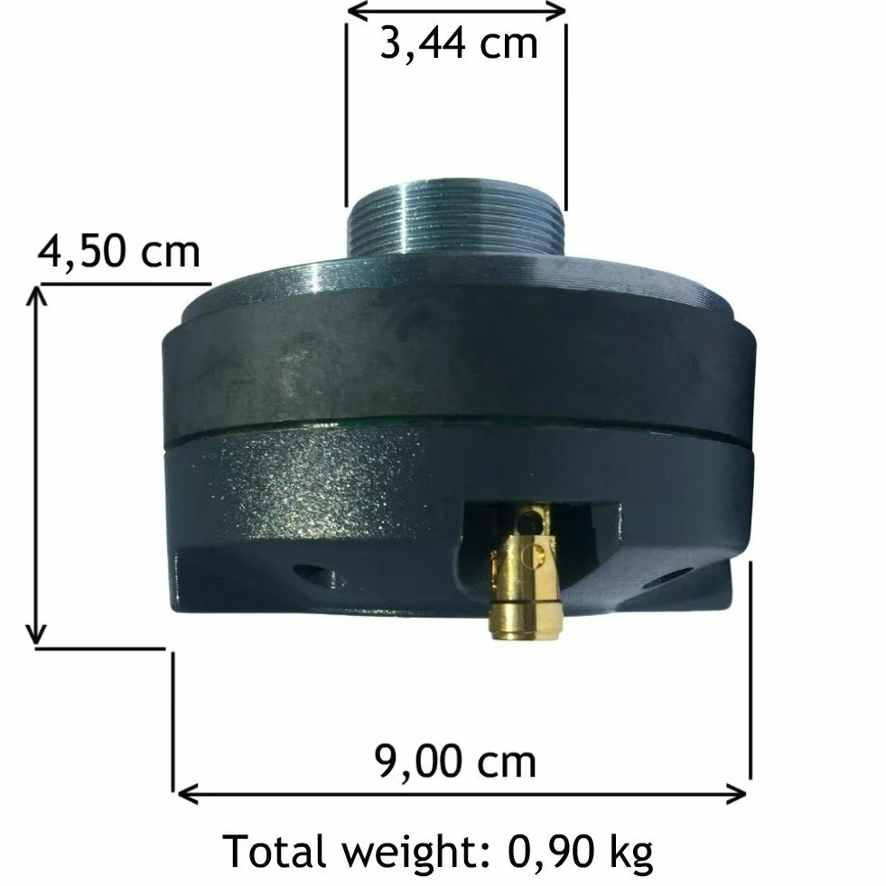 MASTER AUDIO DR6 DR 6 compressione 150 W RMS 300 W max 1" filettatura 8 ohm 102 dB bobina 34 mm