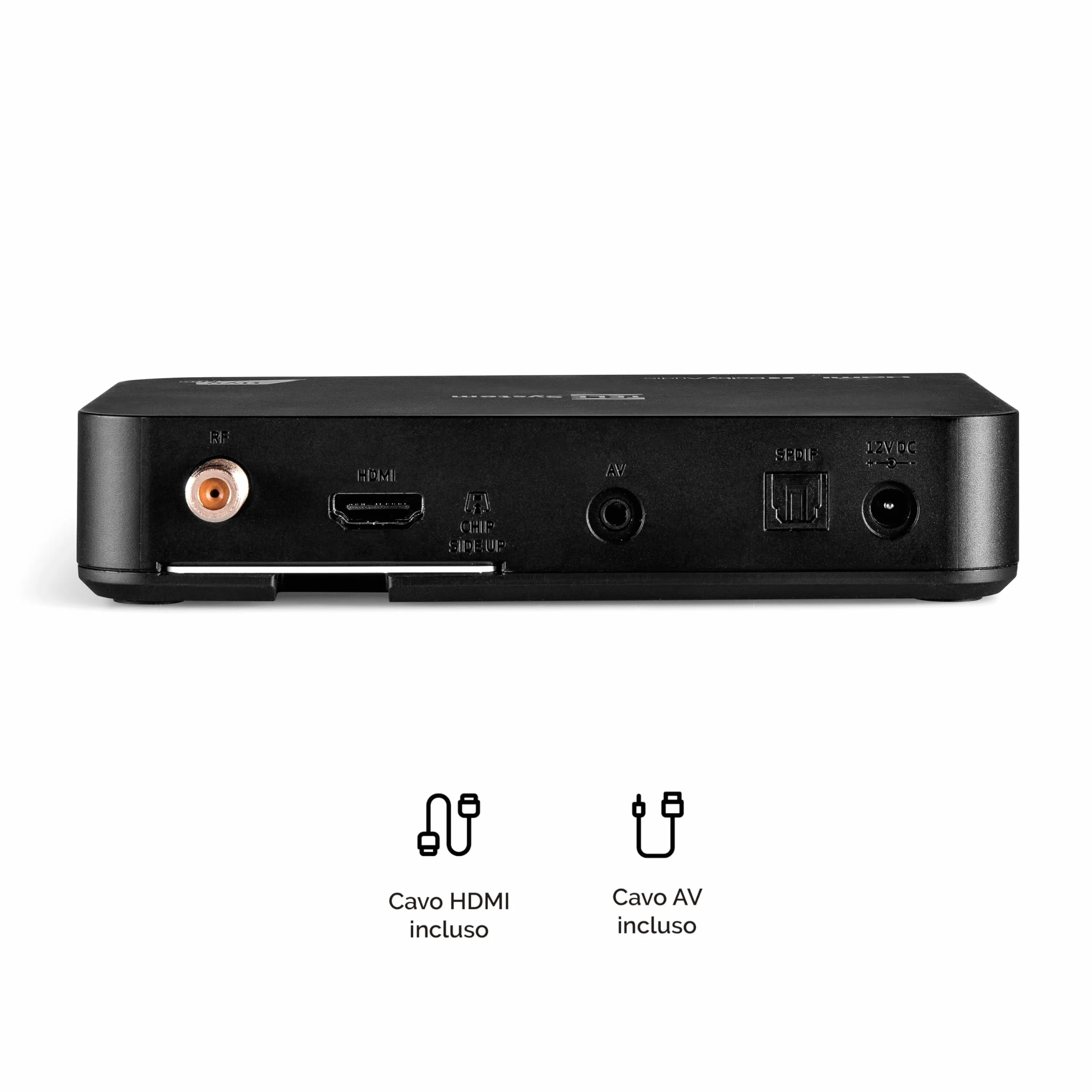 TELE System Decoder Satellitare TS9019HEVC, Smartcard tivùsat Classic (Merlin) Inclusa, Oltre 70 Canali HD Gratuiti, Aggiornamento Automatico Canali