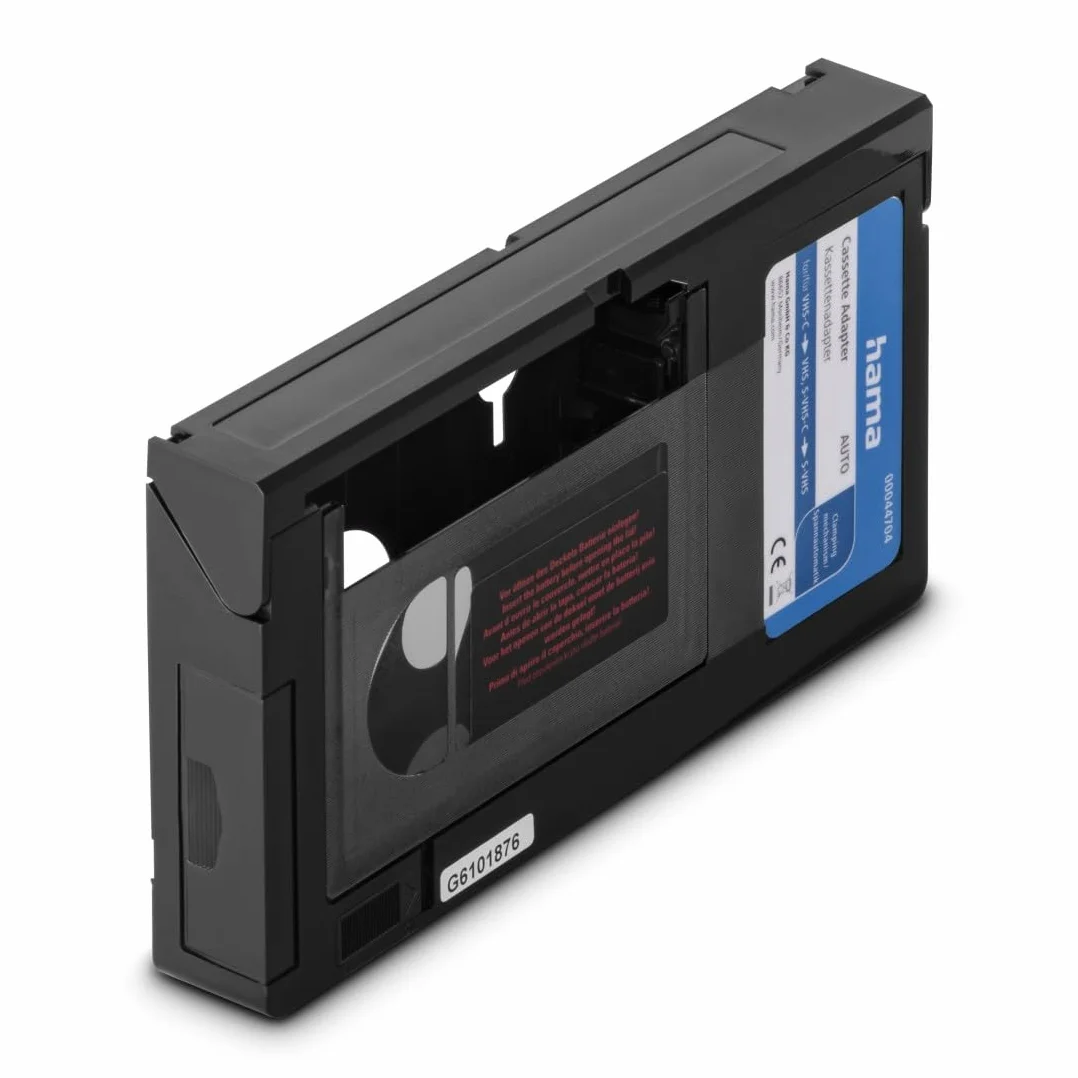 HAMA Adattatore x cassette da VHS-C a VHS automatica