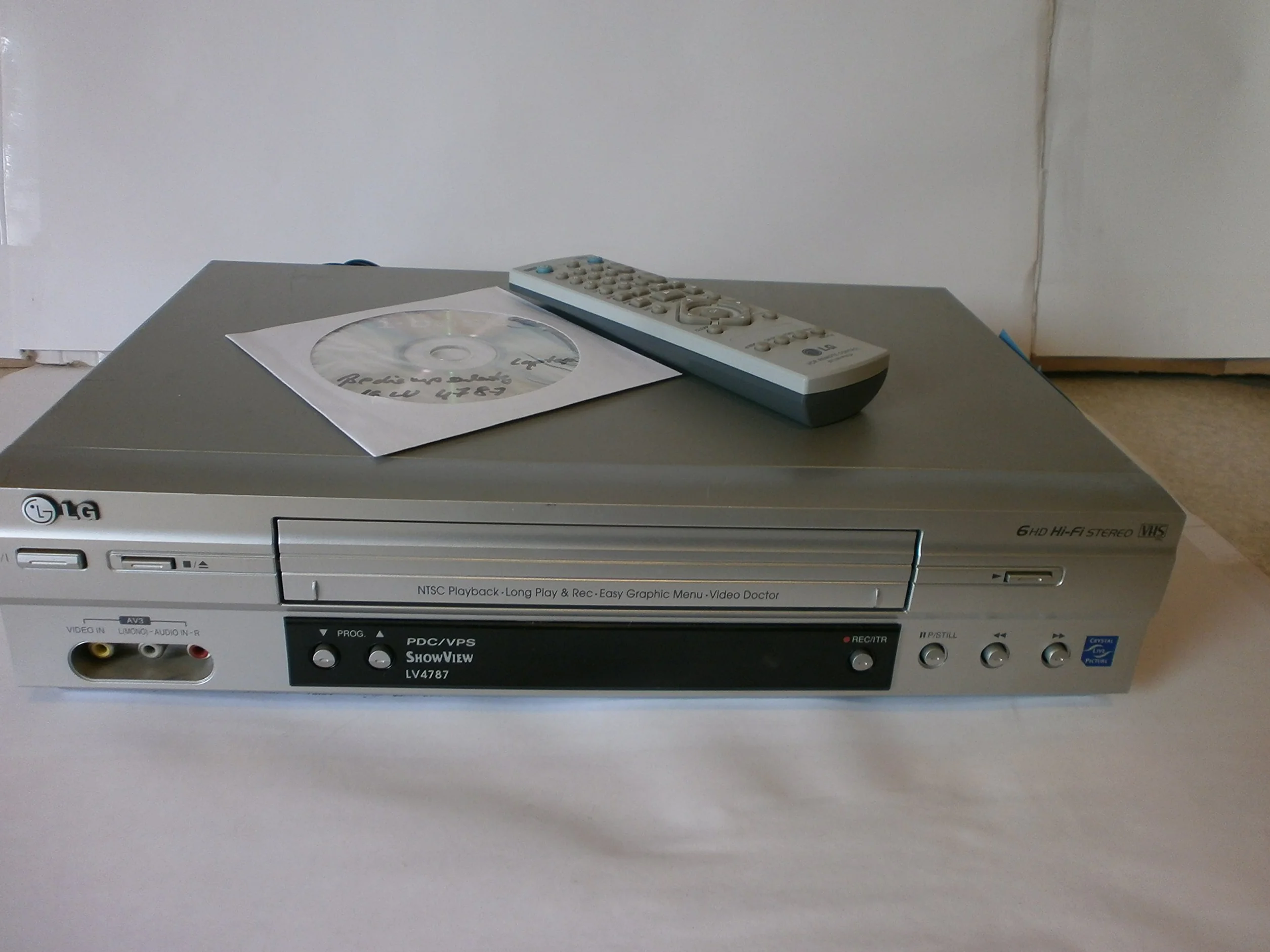 LG LV 4787 Videoregistratore 6 testa HiFi SV
