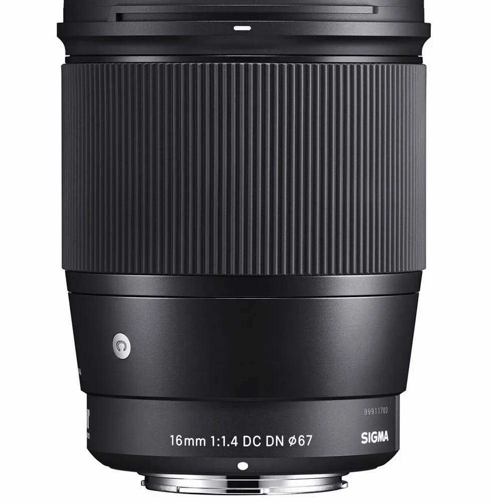 Sigma 16mm F/1.4 DC DN Contemporary AF Obiektyw E-Mount do Bezlusterkowców