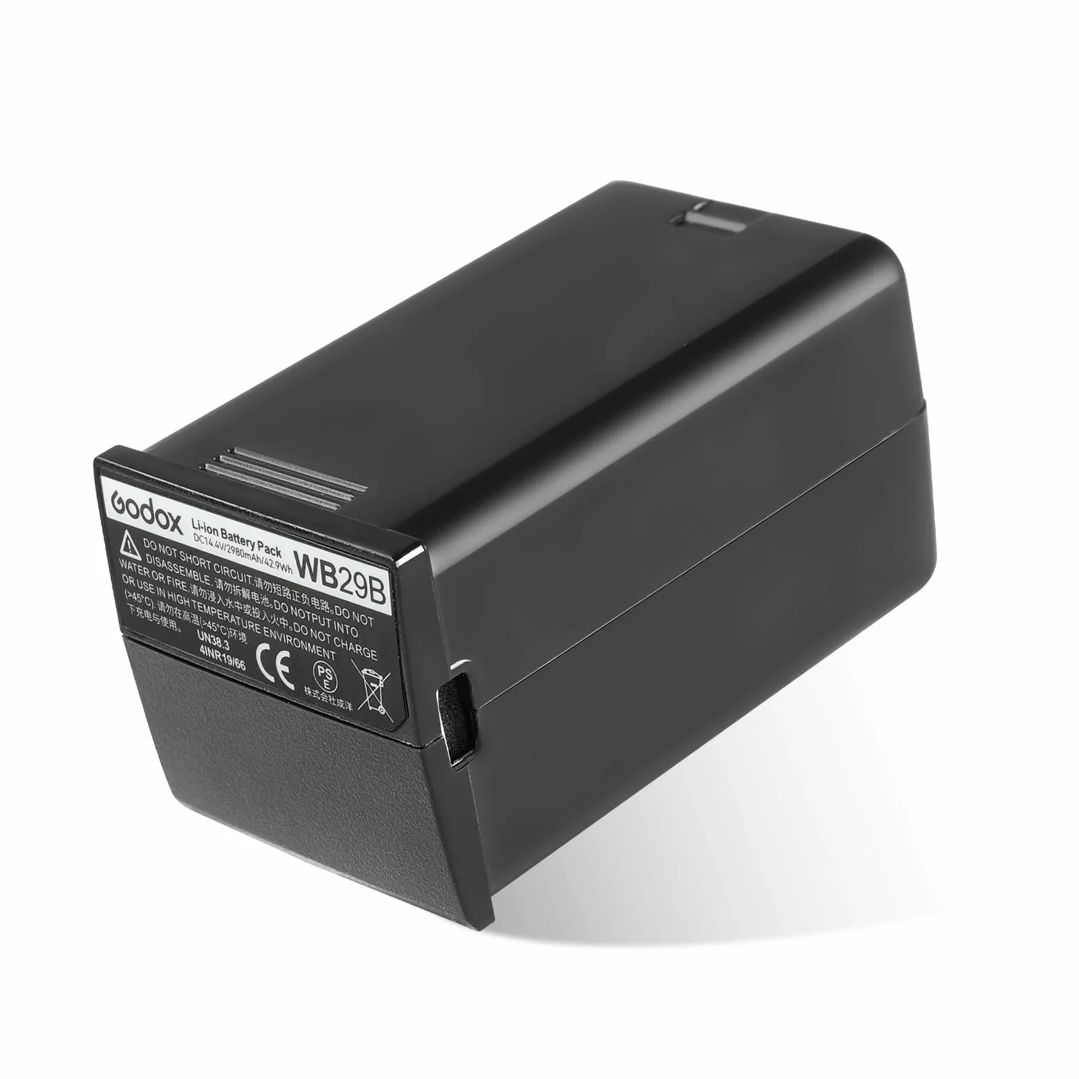 Godox WB29B AD200PRO Batteria WB29B Battery 14.4V/2980mAh per Flash Rotondo Godox AD200 AD200PRO