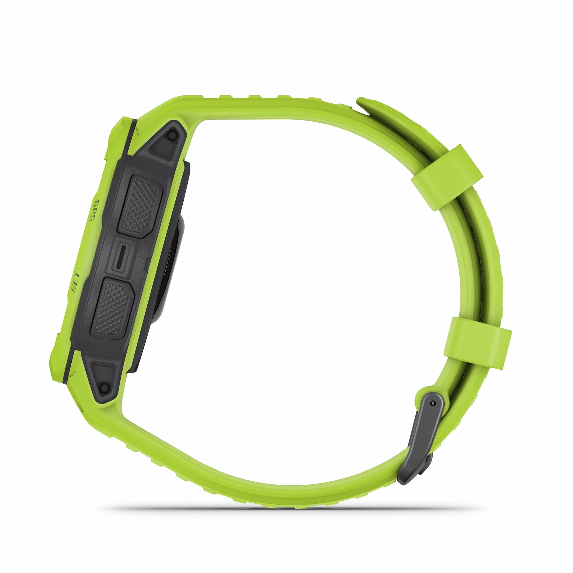 Garmin Instinct 2, Smartwatch, 45mm, Rugged design, Autonomia 28 giorni, +30 app multisport, GPS, Cardio, SpO2, Activity Tracker 24/7, Connect IQ (Electric Lime) (Ricondizionato)
