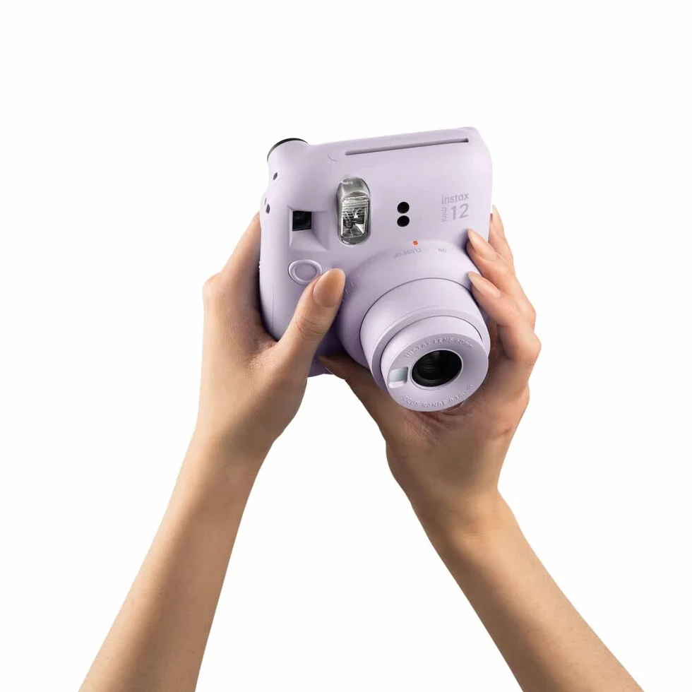 Fujifilm Instax Mini 12 - Fotocamera istantanea con confezione da 40 pellicole, colore: lilla