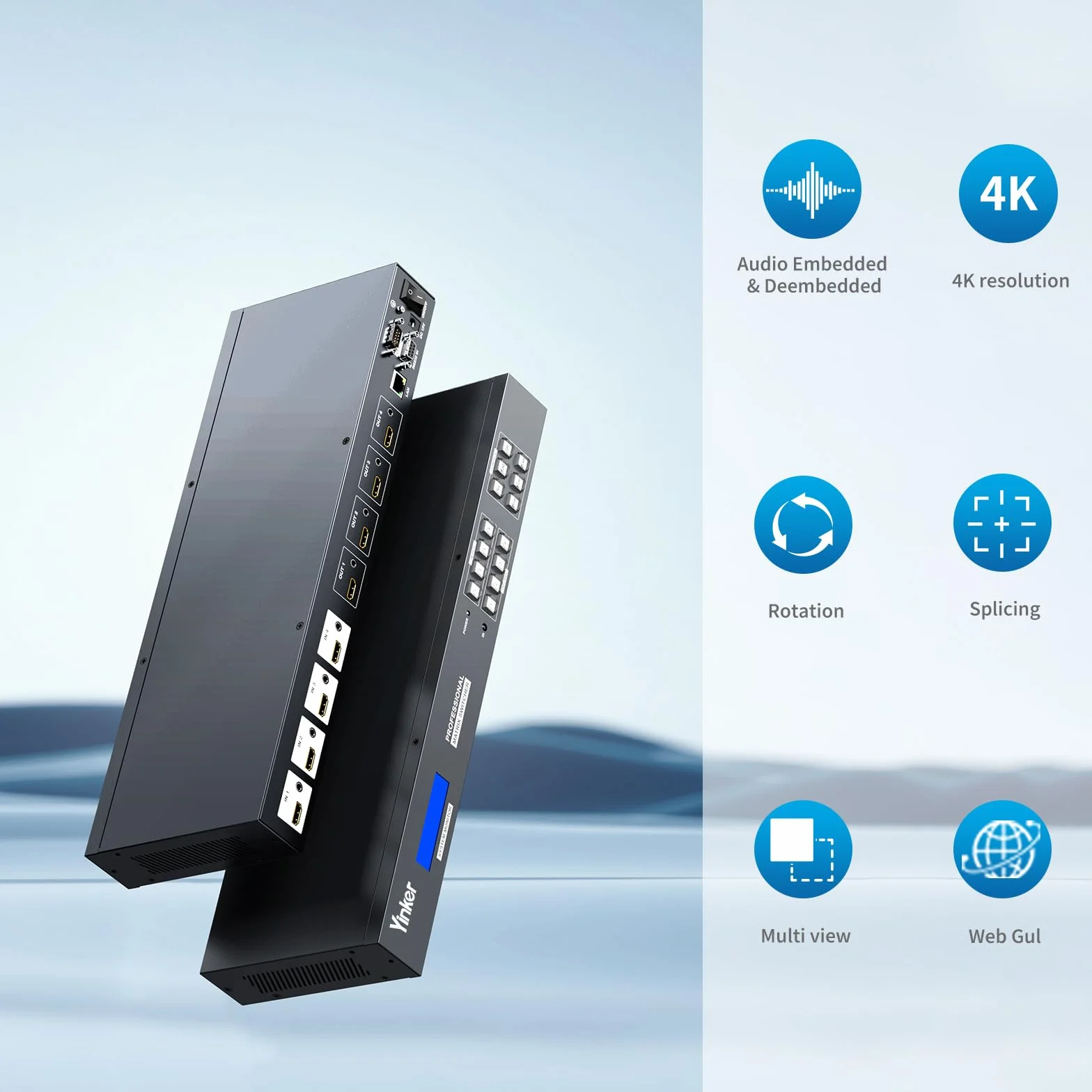 HDMI Matrix Video Controller Switch 4k30hz