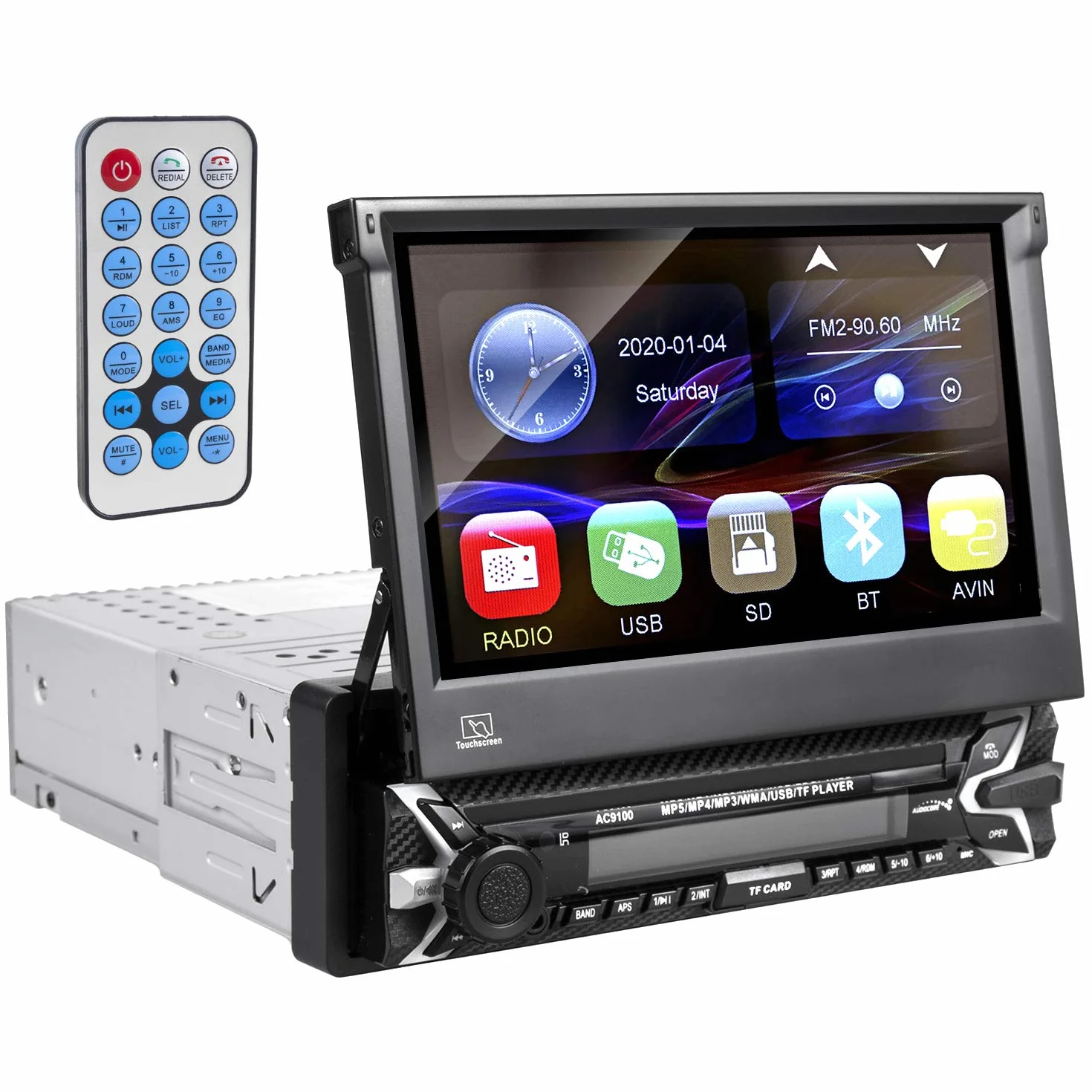 Audiocore AC9100 Autoradio Panello Touchpad
