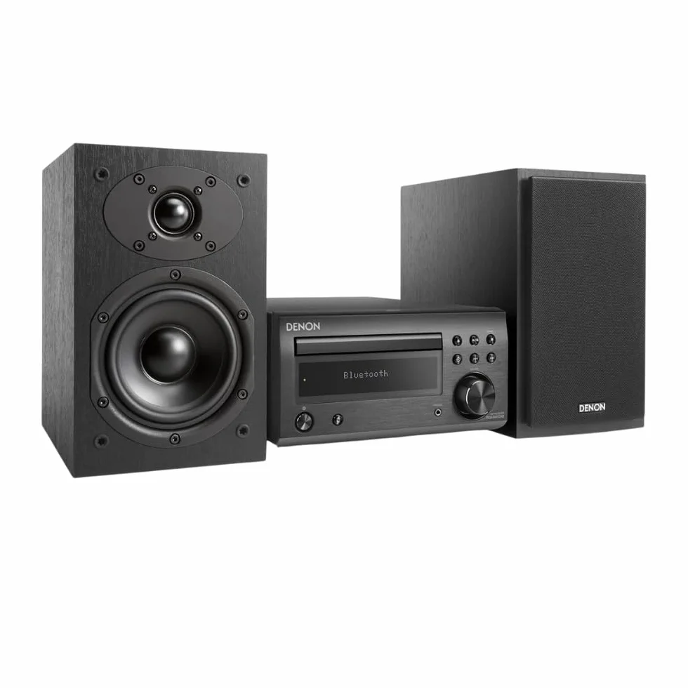 Radio BT DAB FM RDS MP3 WMA CD 2x30W Noir