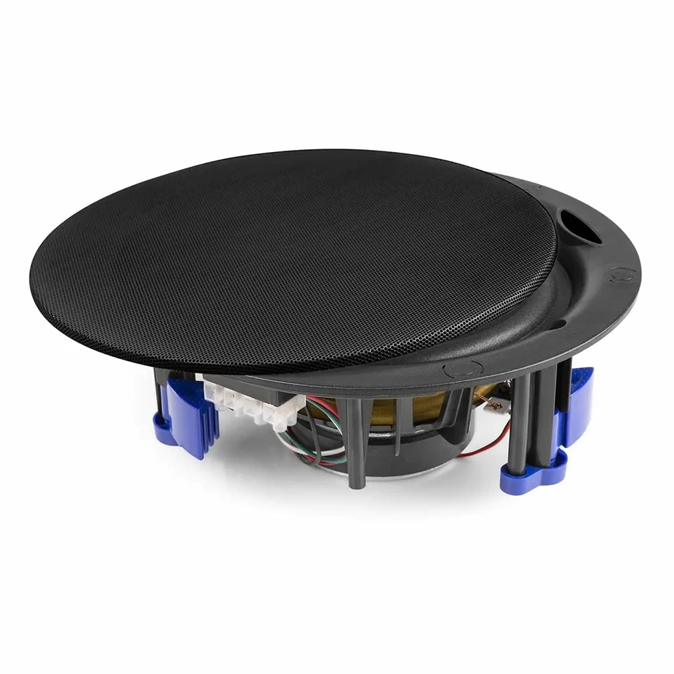 Power Dynamics NCSP6B Altoparlante da soffitto 100 V 6,5 pollici 30 Watt nero griglia metallica